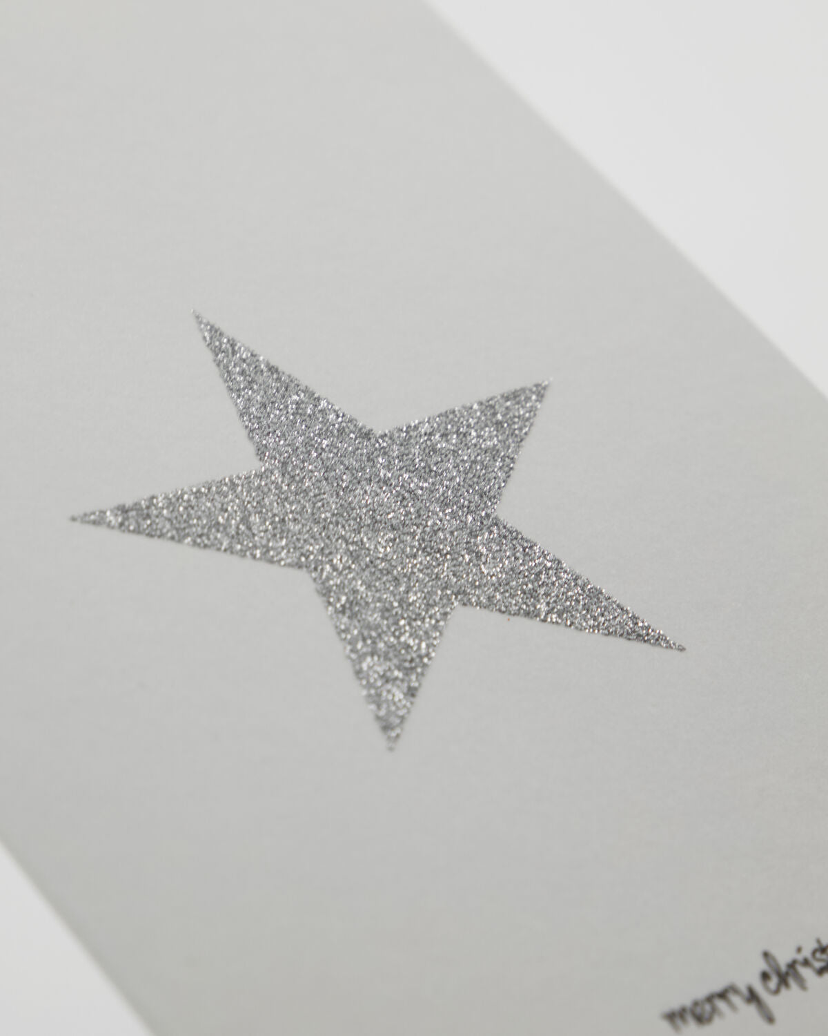 Grußkarten, HDGlitr, Silber m. Glitzer, Weiß in Silver w. glitter präsentiert im Onlineshop von KAQTU Design AG. Geschenkzubehör ist von House Doctor