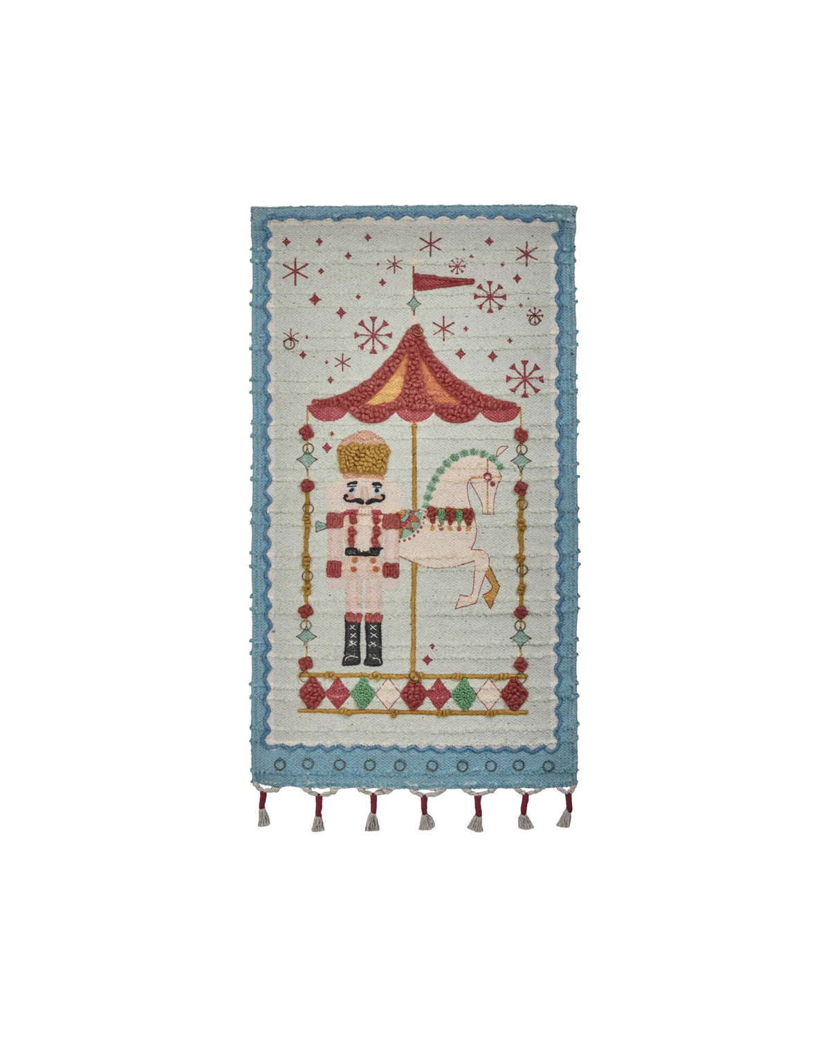 Adventskalender, HDHorse, Grün, Braun, Rot gebrannt in Green präsentiert im Onlineshop von KAQTU Design AG. Weihnachtszubehör ist von House Doctor
