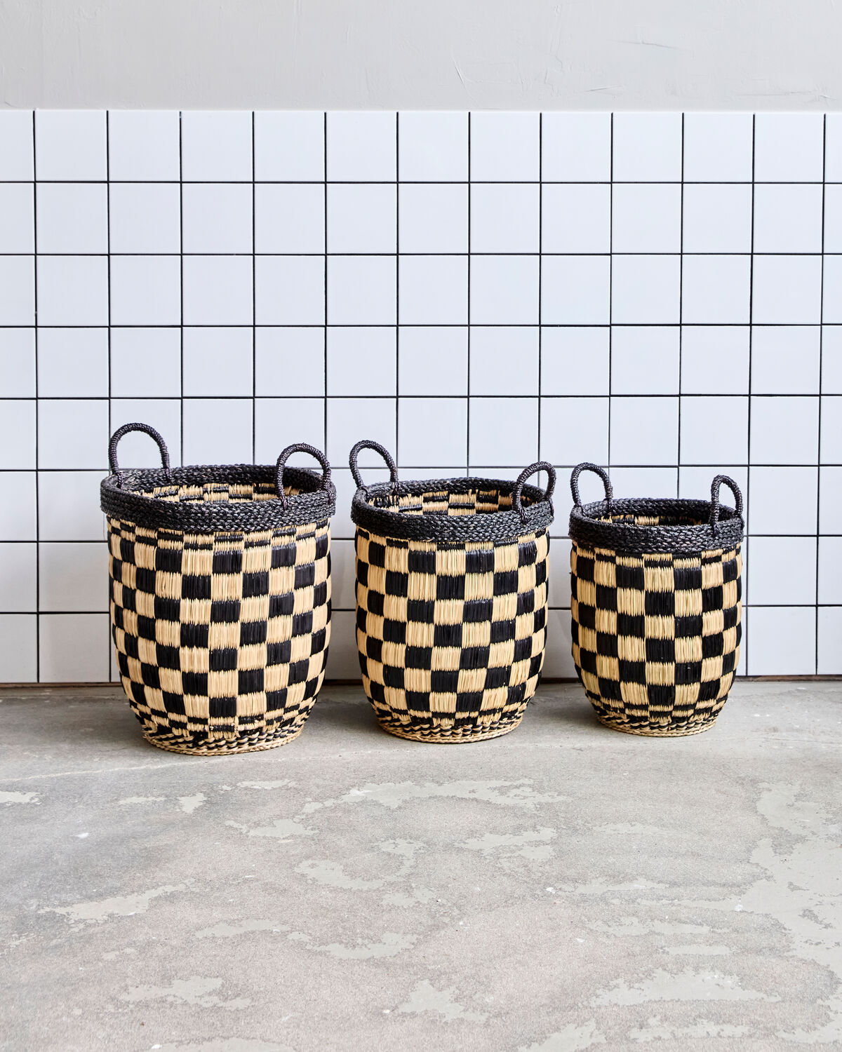 Aufbewahrung, HDOpti, Schwarz, Natur in Black präsentiert im Onlineshop von KAQTU Design AG. Aufbewährungskörbe ist von House Doctor