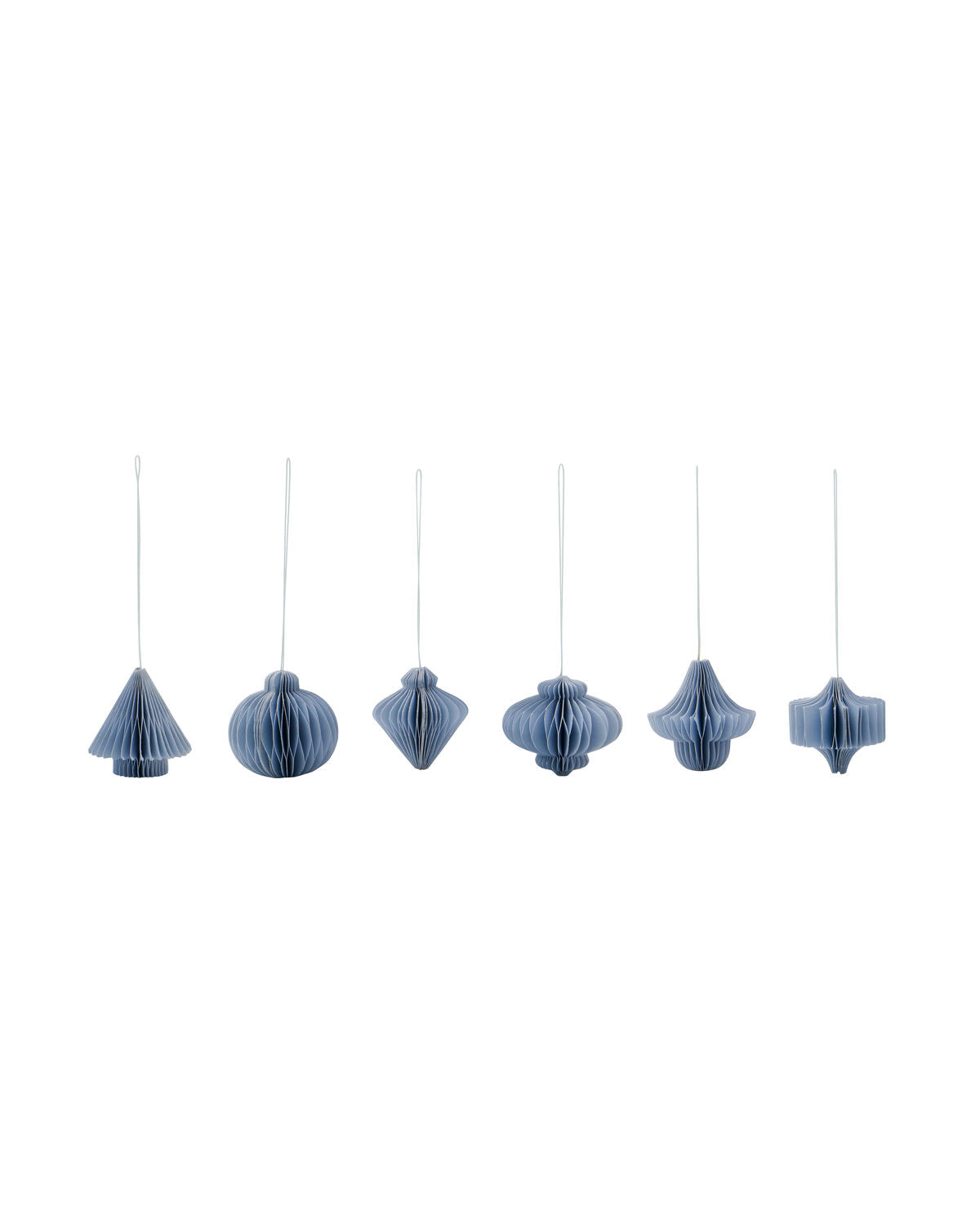 Weihnachtsschmuck, HDComb, Hellblau in Light blue präsentiert im Onlineshop von KAQTU Design AG. Weihnachtszubehör ist von House Doctor