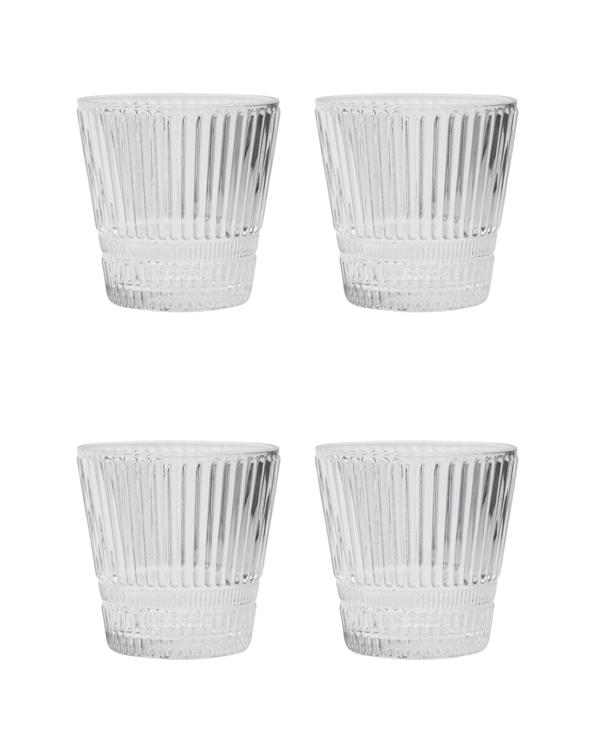 Klares Trinkglas HDSlots aus Glas mit gerillter, transparenter Oberfläche;Klares Trinkglas HDSlots aus Glas mit gerillter, transparenter Oberfläche;Klares Trinkglas HDSlots aus Glas mit gerillter, transparenter Oberfläche;Klares Trinkglas HDSlots aus Glas mit gerillter, transparenter Oberfläche