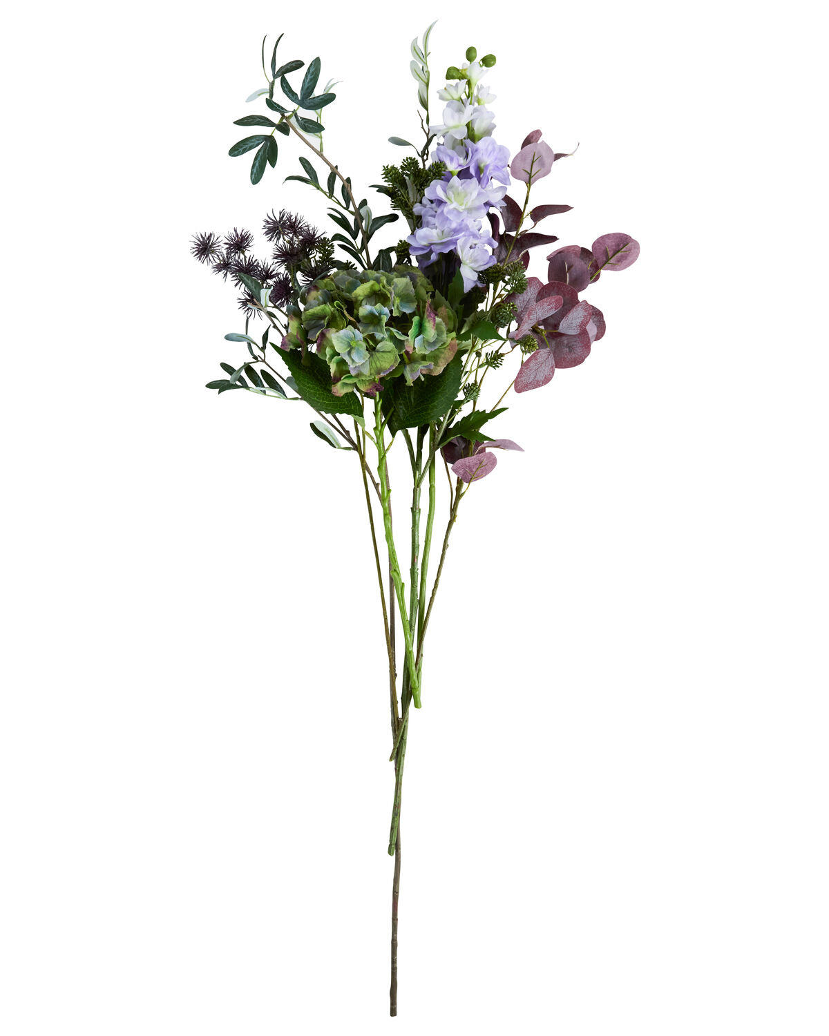 Artificial bouquet, HDCalm purple, Bunt in Multi präsentiert im Onlineshop von KAQTU Design AG. Dekoration ist von House Doctor