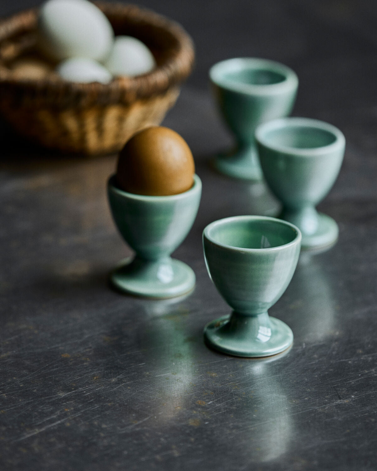Eierbecher, HDDiva, Grün in Green präsentiert im Onlineshop von KAQTU Design AG. Barzubehör ist von House Doctor