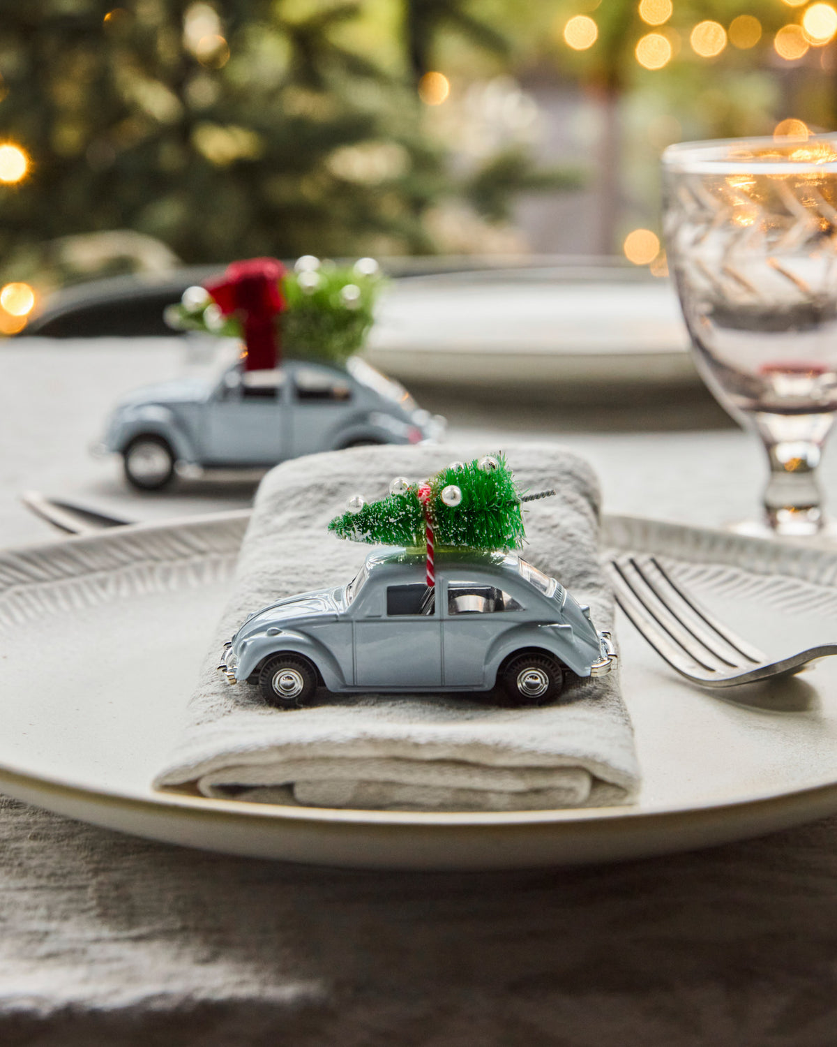 Dekoration, HDMini car, Hellblau in Hellblau präsentiert im Onlineshop von KAQTU Design AG. Weihnachtszubehör ist von House Doctor