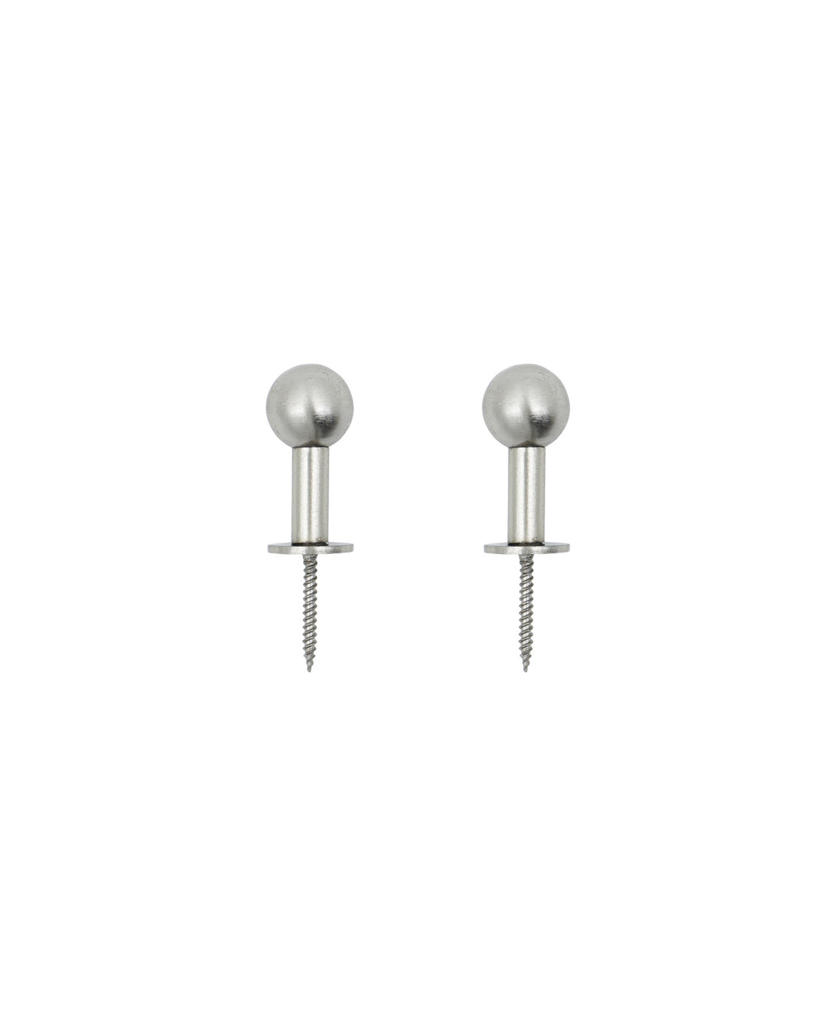 Haken, HDBall, Silber-Finish in Silberfarben präsentiert im Onlineshop von KAQTU Design AG. Kleiderhaken ist von House Doctor
