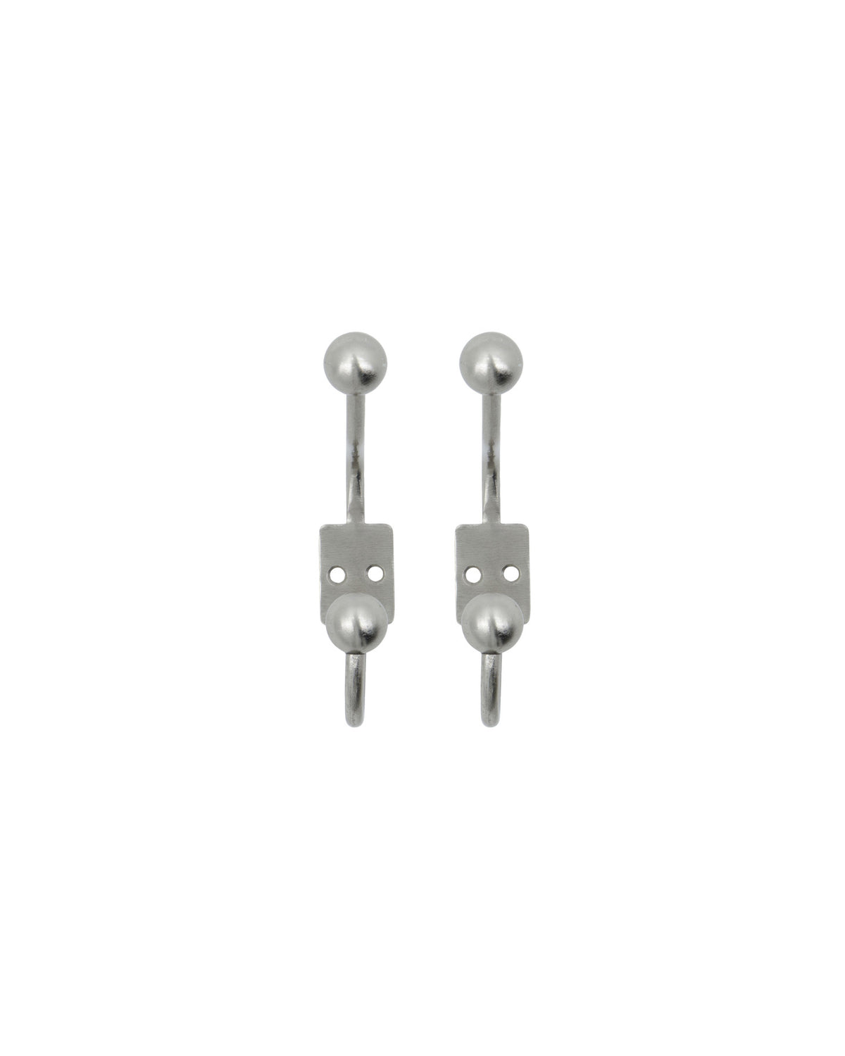 Haken, HDBall, Silber-Finish in Silver finish präsentiert im Onlineshop von KAQTU Design AG. Kleiderhaken ist von House Doctor