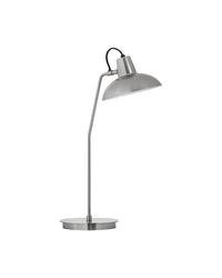 Tischleuchte, HDDesk, Gebürstetes Silber-Finish