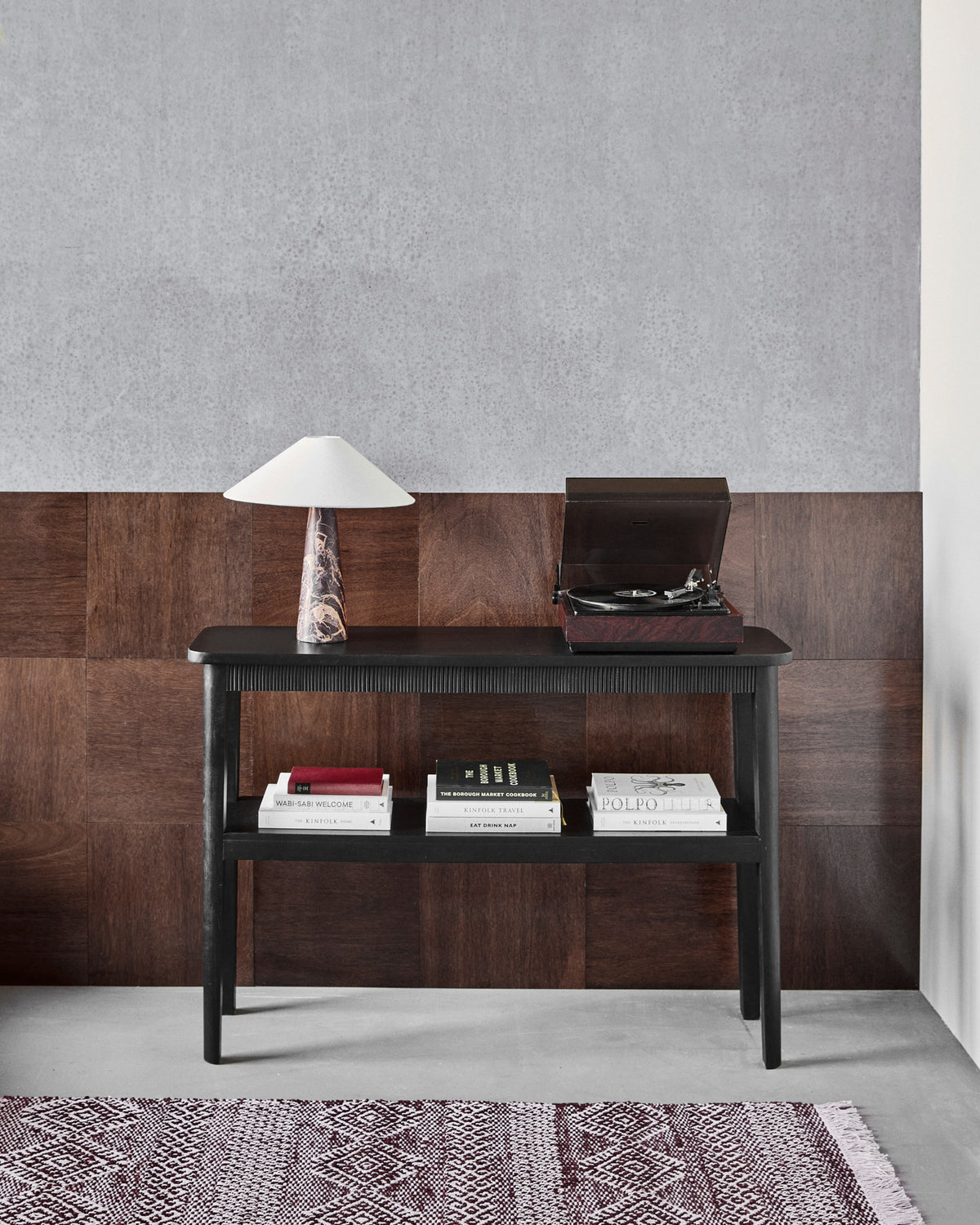 Konsolentisch, HDBalance, Schwarz in Black präsentiert im Onlineshop von KAQTU Design AG. Konsolentisch ist von House Doctor