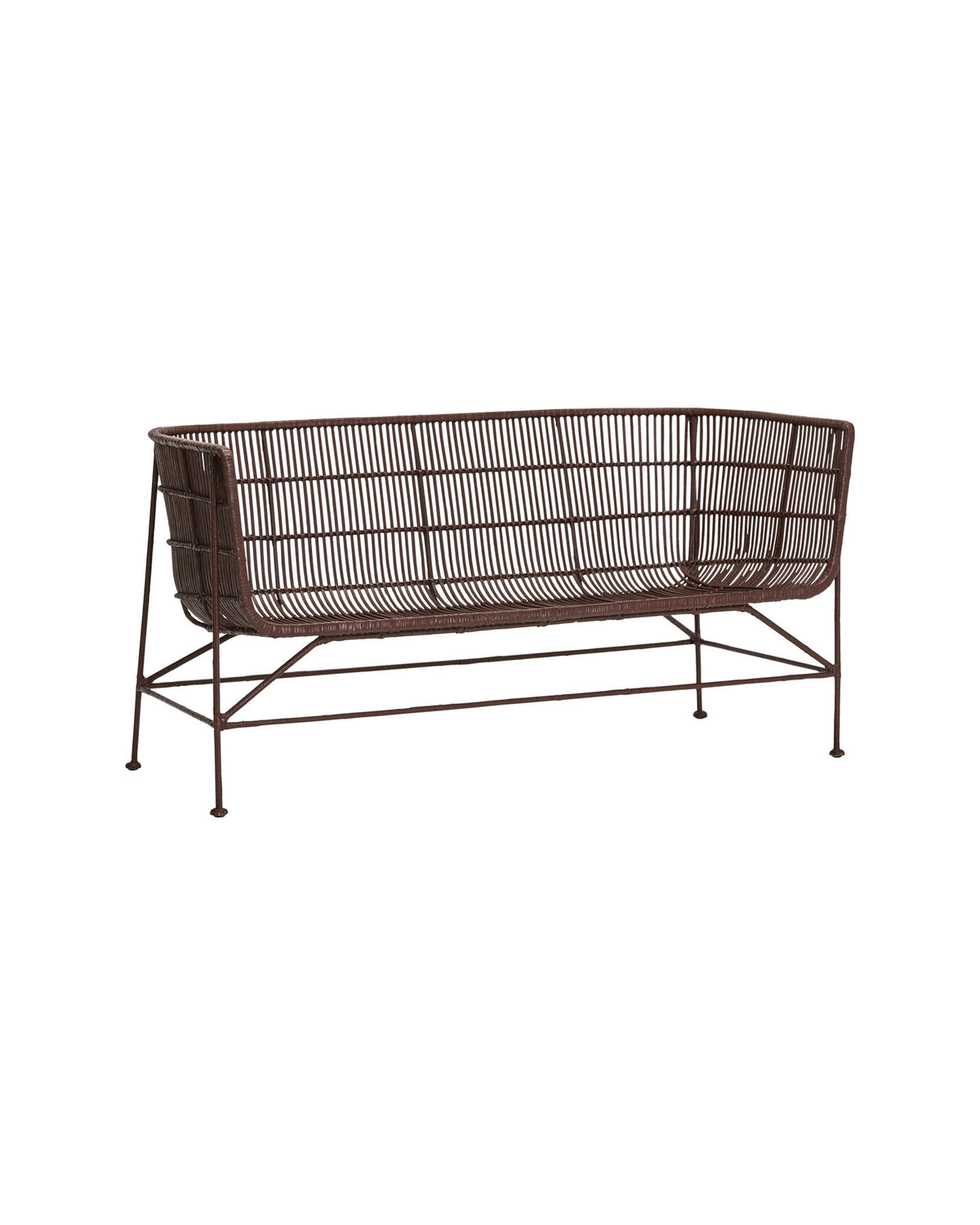 Loungesofa, HDCuun, Maulbeere in Maulbeere präsentiert im Onlineshop von KAQTU Design AG. 2er Sofa ist von House Doctor