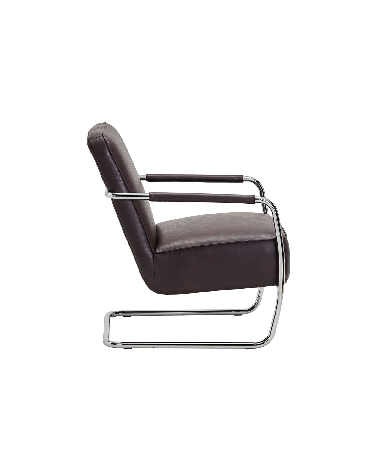 Loungesessel, HDComma, Maulbeere, Crome in Mulberry präsentiert im Onlineshop von KAQTU Design AG. Schalenstuhl ist von House Doctor