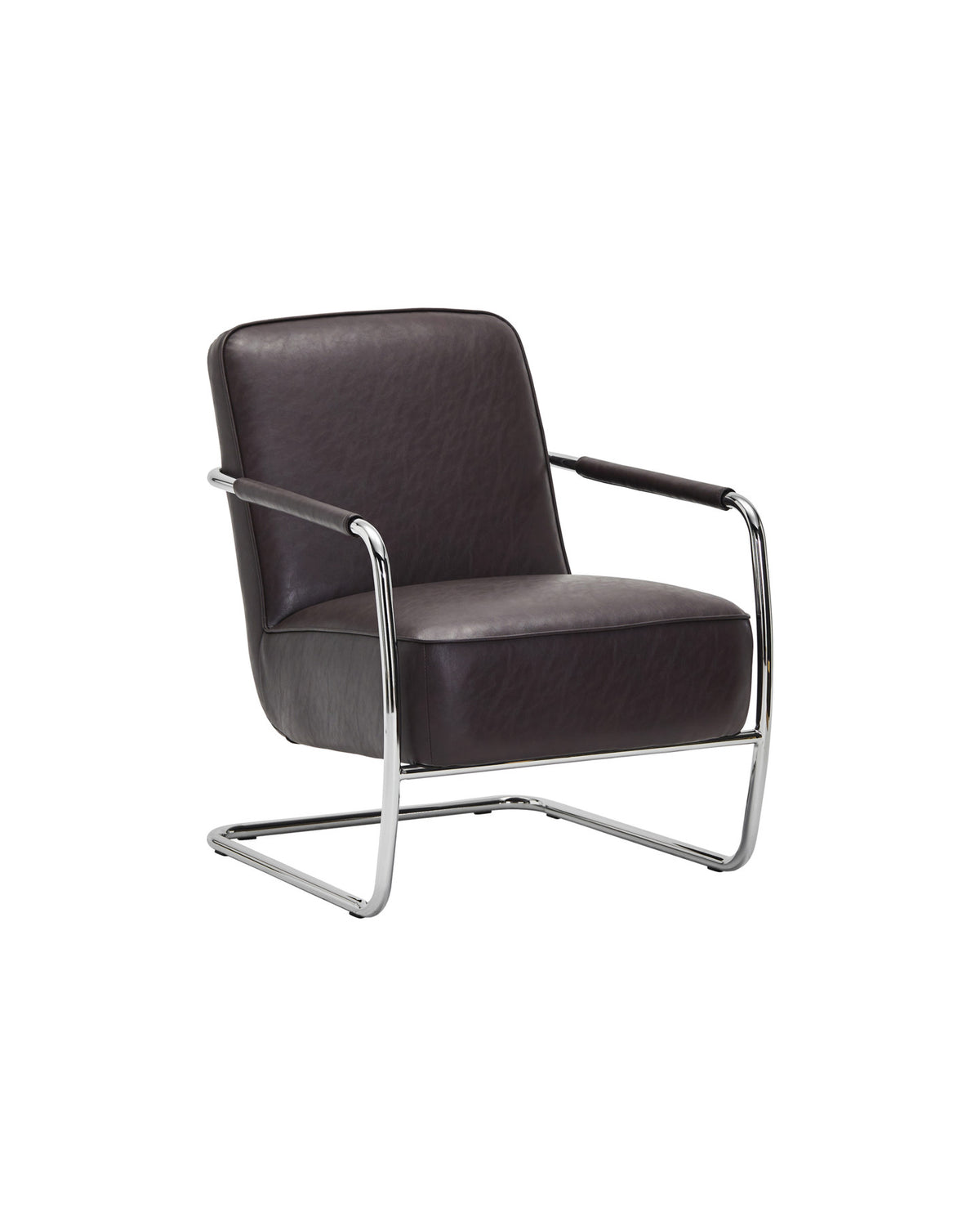 Loungesessel, HDComma, Maulbeere, Crome in Maulbeere präsentiert im Onlineshop von KAQTU Design AG. Sessel ist von House Doctor