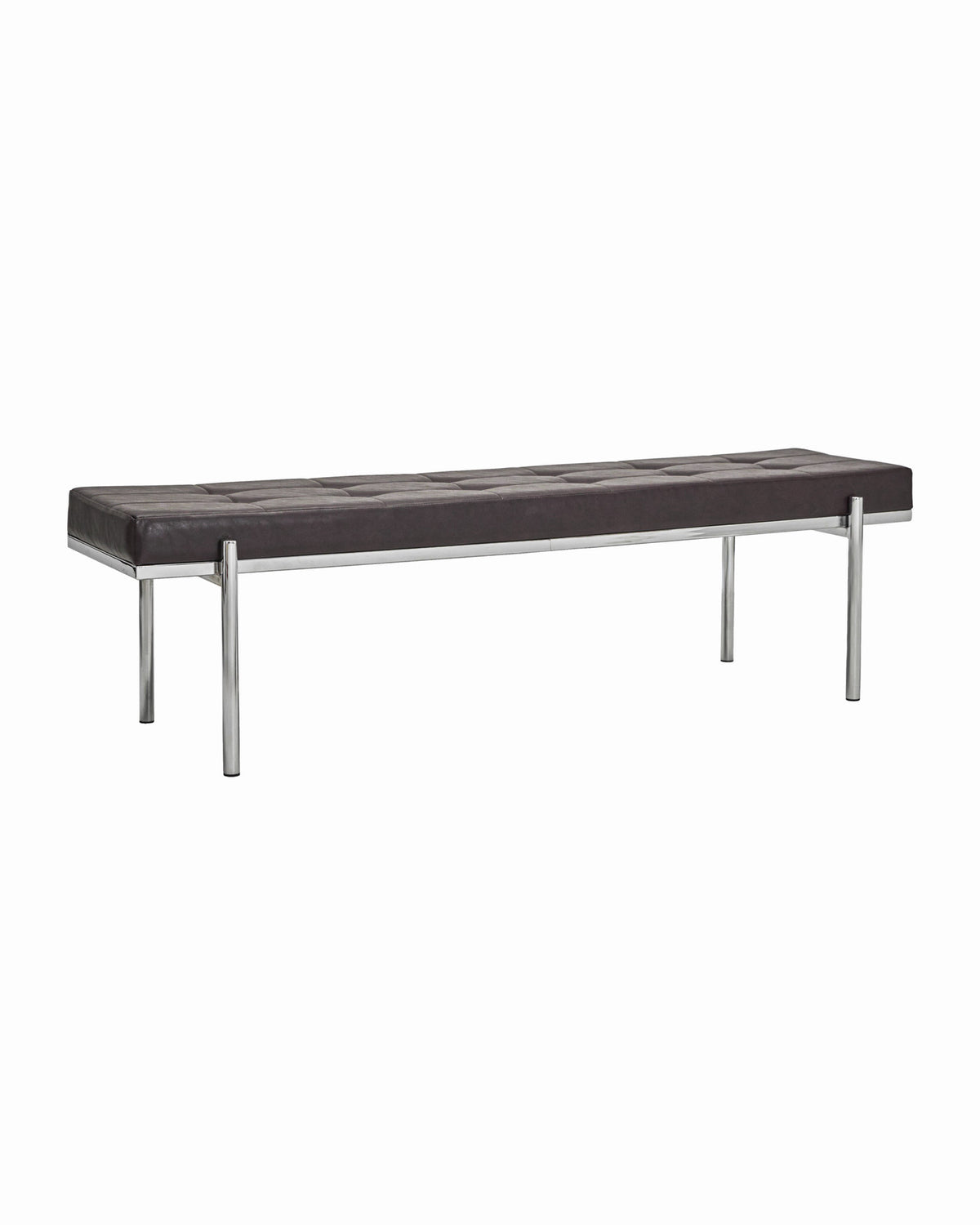 Bank, HDLao, Maulbeere, Chromoptik in Maulbeere präsentiert im Onlineshop von KAQTU Design AG. Sitzbank ist von House Doctor