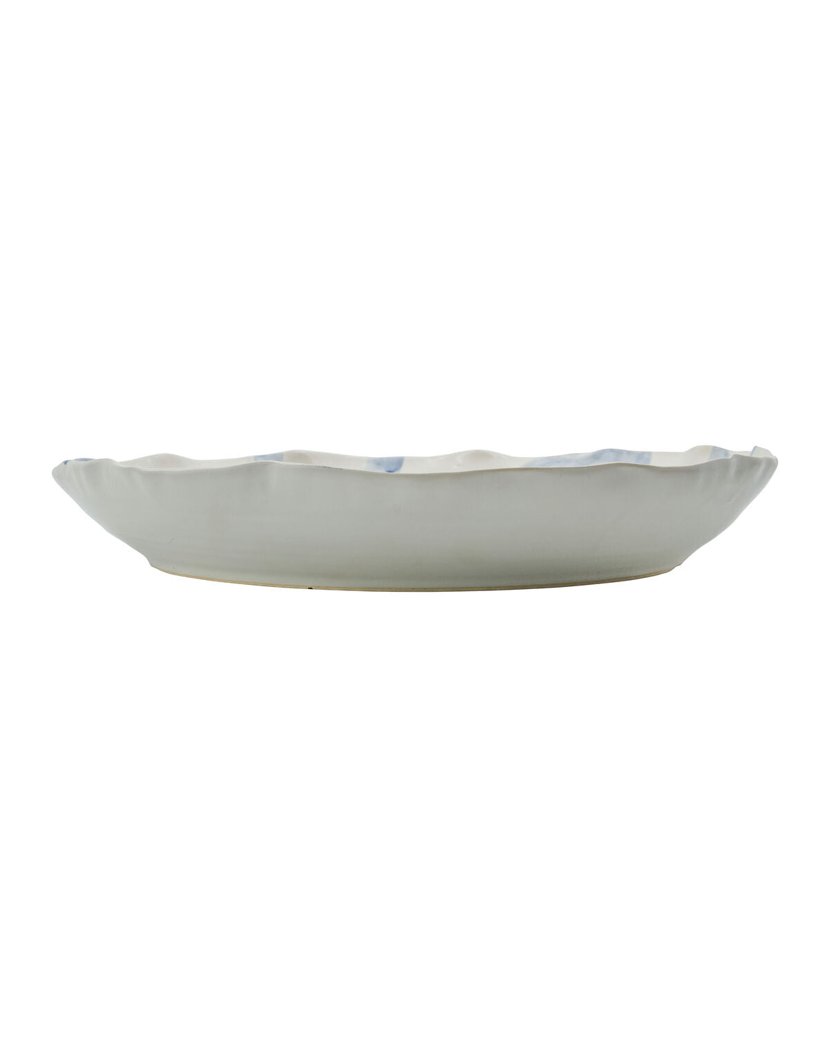 Tablett, HDIsa, Weiß, Hellblau in White präsentiert im Onlineshop von KAQTU Design AG. Aufbewahrungskorb ist von House Doctor