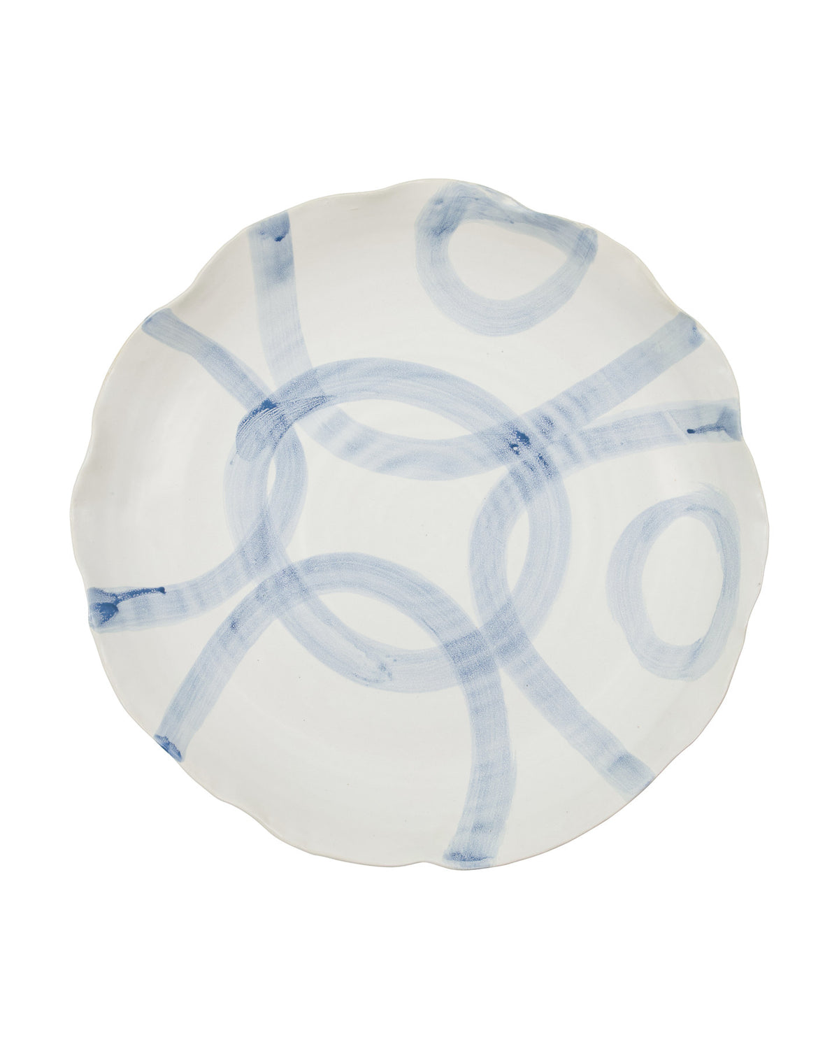 Tablett, HDIsa, Weiß, Hellblau in Weiss präsentiert im Onlineshop von KAQTU Design AG. Tablett ist von House Doctor