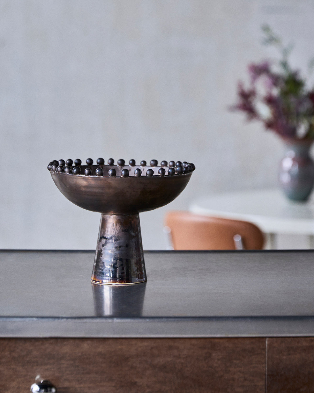 Servierschale, HDMio, Schwarz in Black präsentiert im Onlineshop von KAQTU Design AG. Servierplatte ist von House Doctor