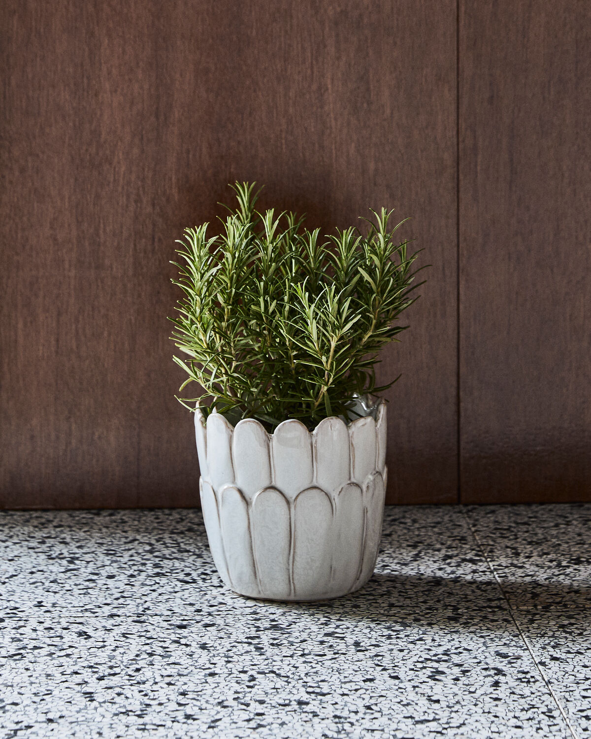 Blumentopf, HDEzra, Off-White in Off-white präsentiert im Onlineshop von KAQTU Design AG. Blumentopf ist von House Doctor