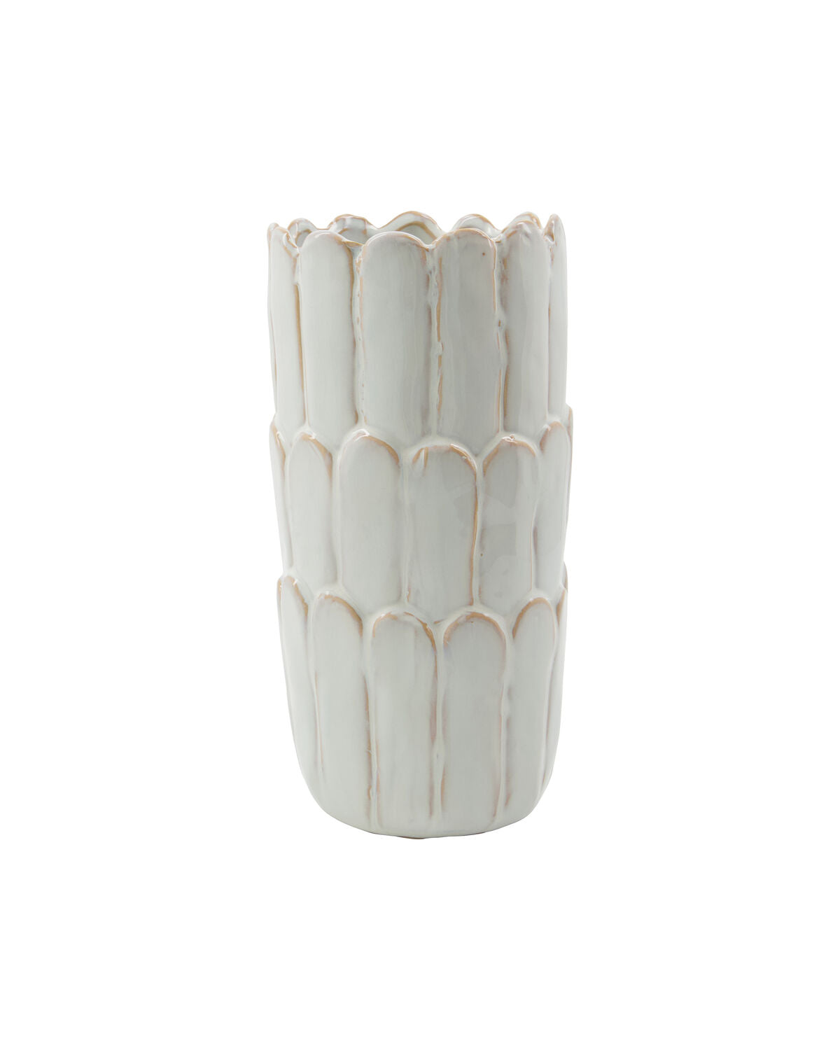 Vase, HDEzra, Off-White in Off-white präsentiert im Onlineshop von KAQTU Design AG. Vase ist von House Doctor