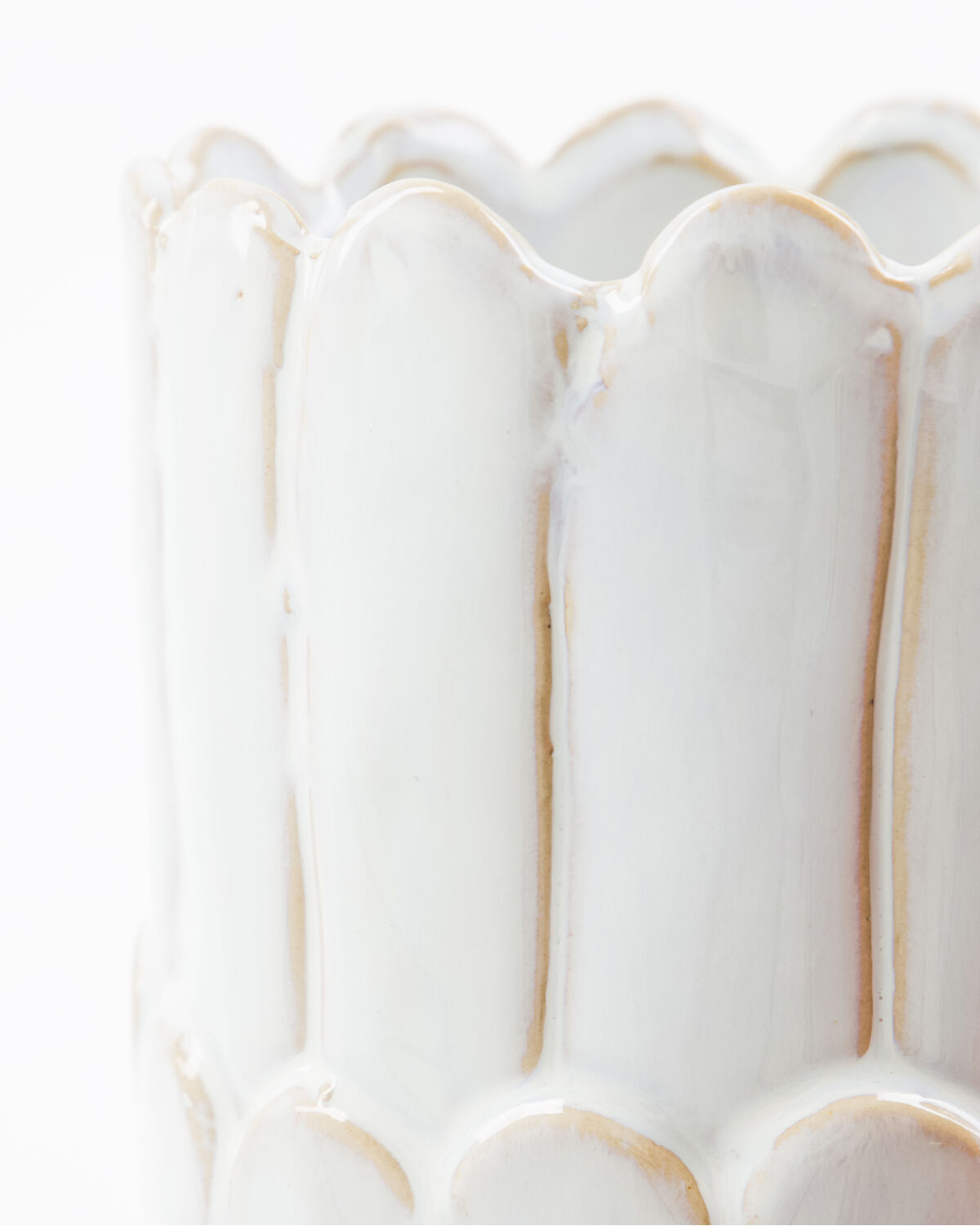 Vase, HDEzra, Off-White in Off-white präsentiert im Onlineshop von KAQTU Design AG. Vase ist von House Doctor