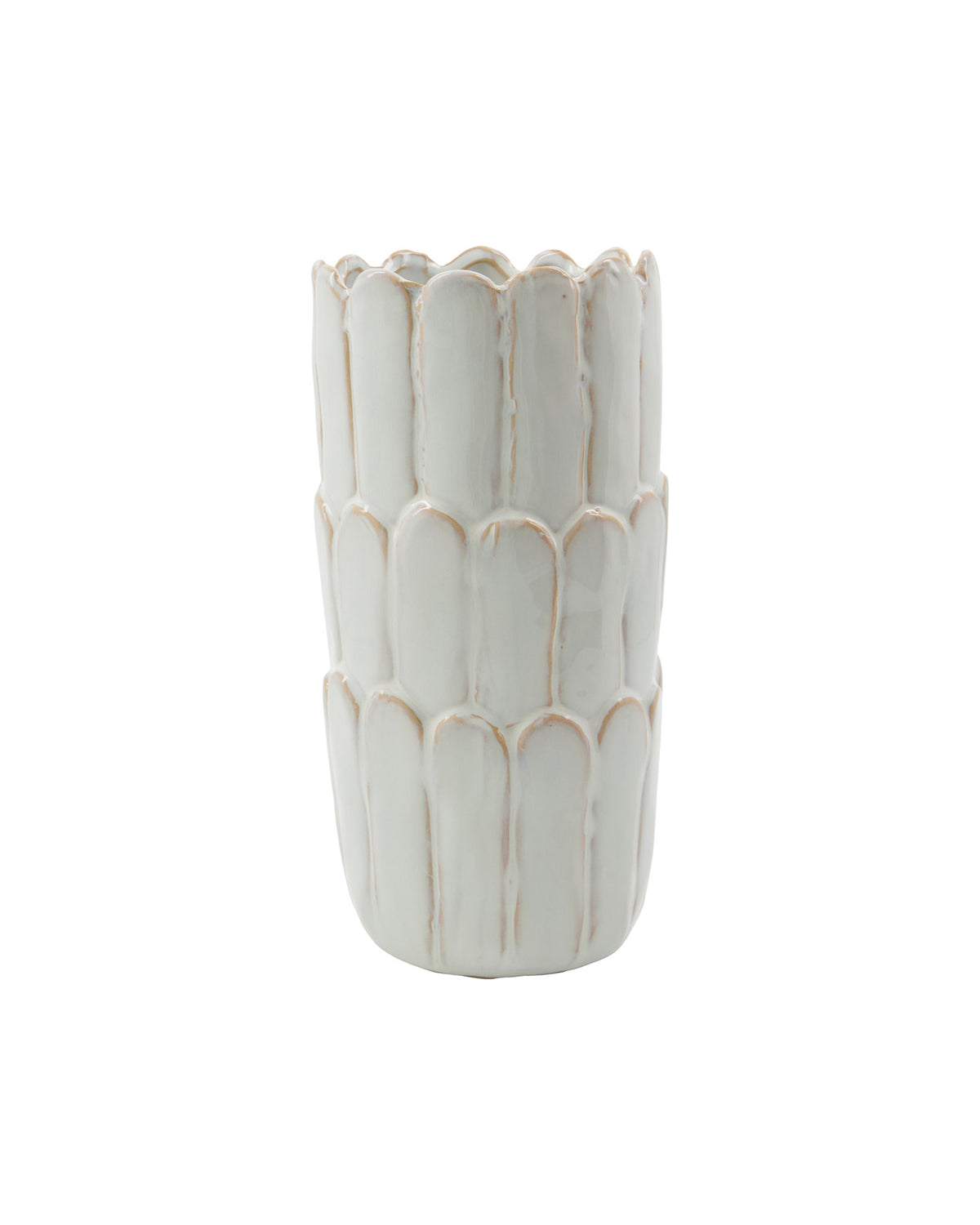 Vase, HDEzra, Off-White in Off-white präsentiert im Onlineshop von KAQTU Design AG. Vase ist von House Doctor