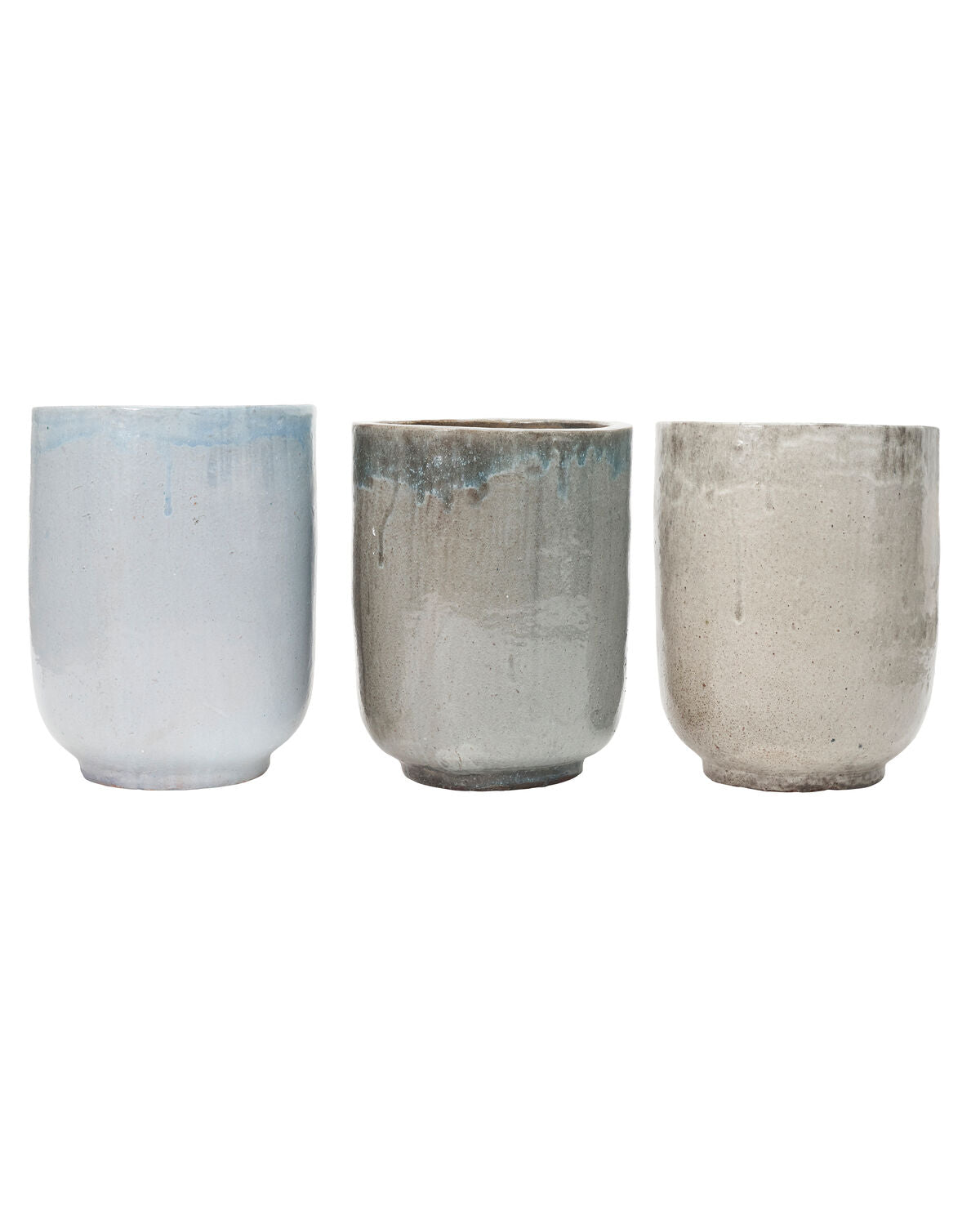 Blumentopf, HDPho, Grau, Blau in Grey präsentiert im Onlineshop von KAQTU Design AG. Pflanzentopf Outdoor ist von House Doctor