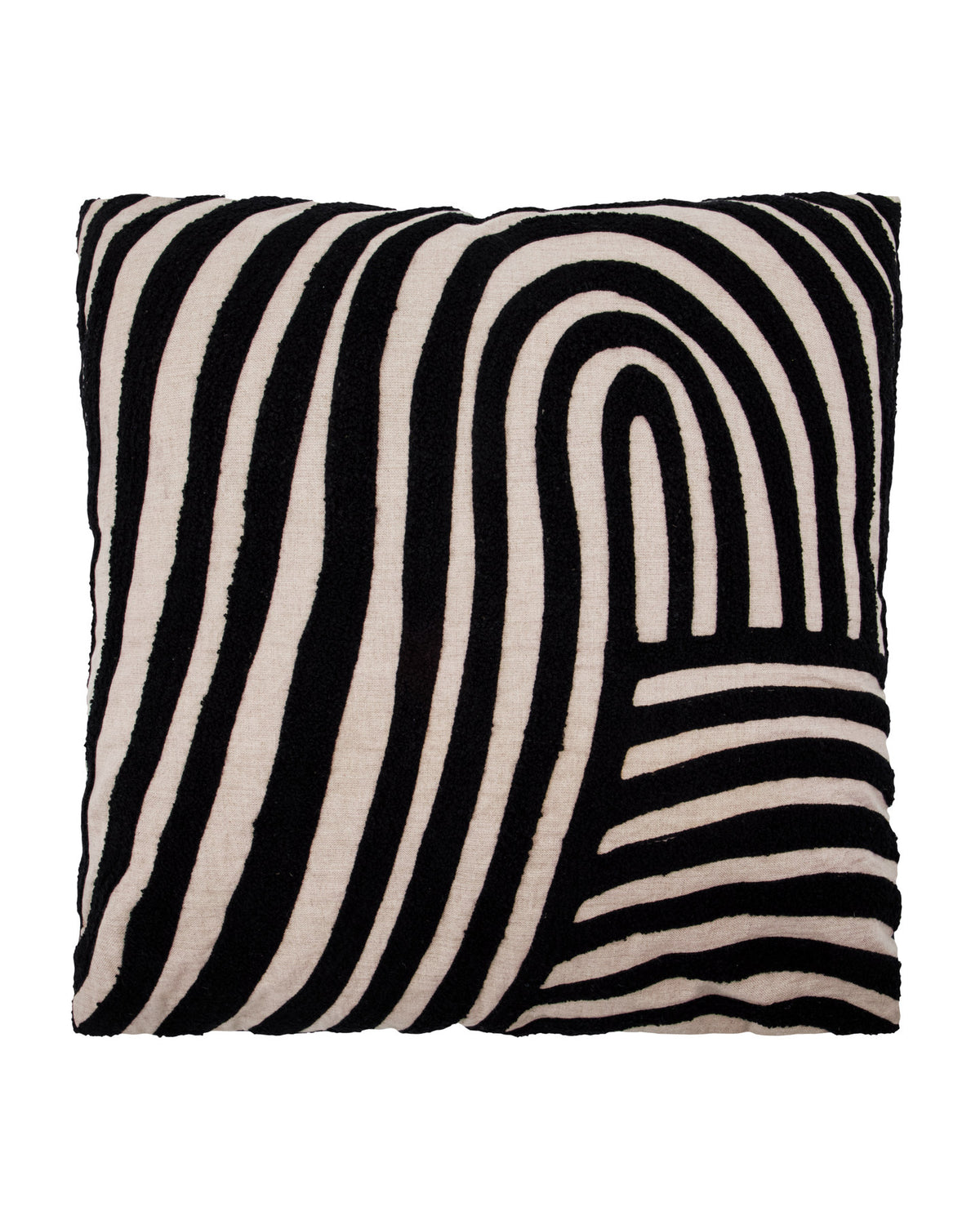 Kissen, HDSky, Sand, Schwarz in Sand präsentiert im Onlineshop von KAQTU Design AG. Deko Kissenbezug ist von House Doctor