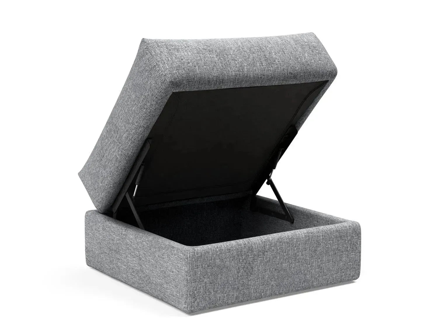 Cornila Puff von Innovation Living: Eleganter Hocker mit modernem Design, ideal für zusätzlichen Sitzkomfort und praktische Aufbewahrung im Wohnbereich.