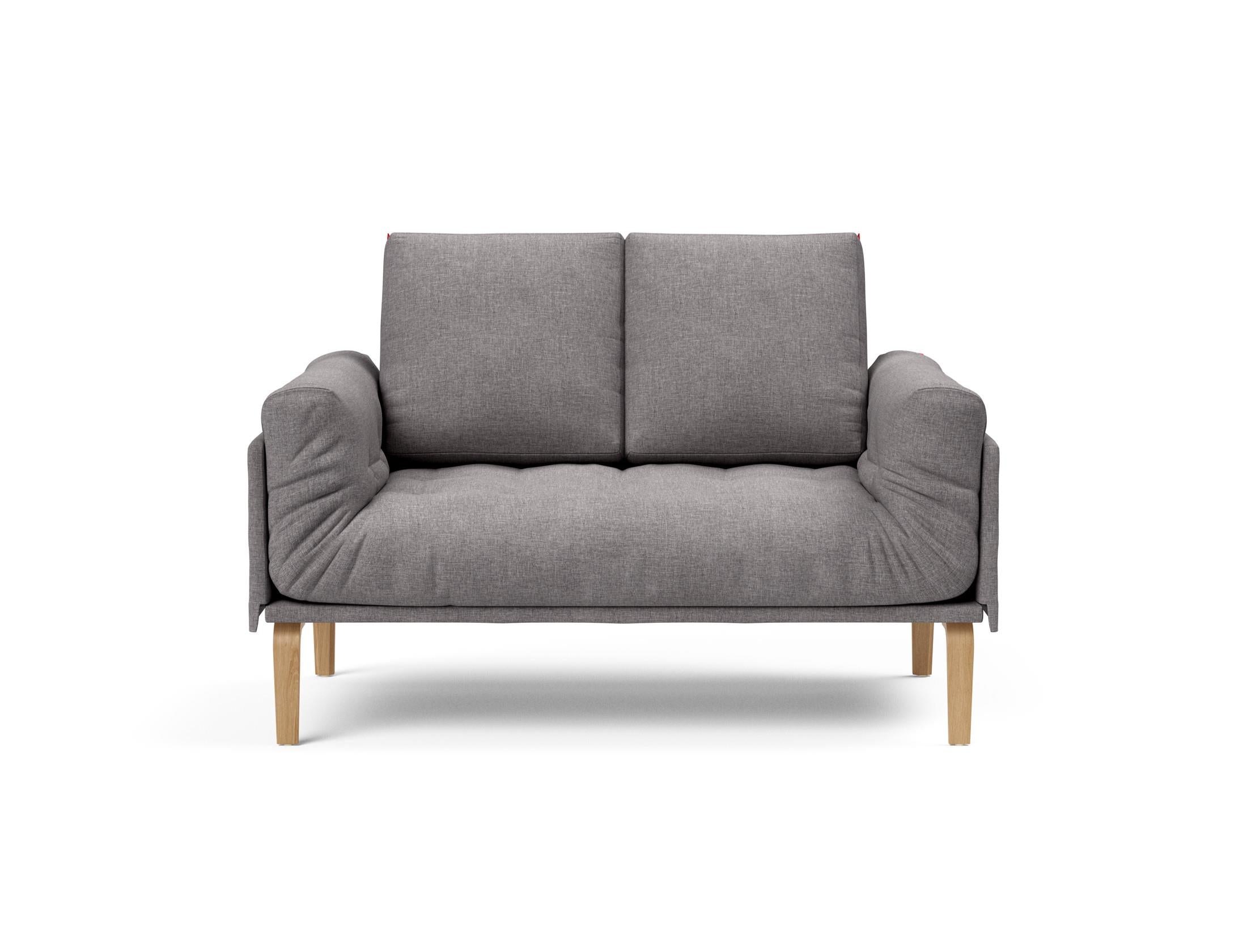 Erleben Sie das Rollo Bow Klappsofa 80 von Innovation Living – ein elegantes, multifunktionales Möbelstück mit edlem Classic-Gestellbezug.