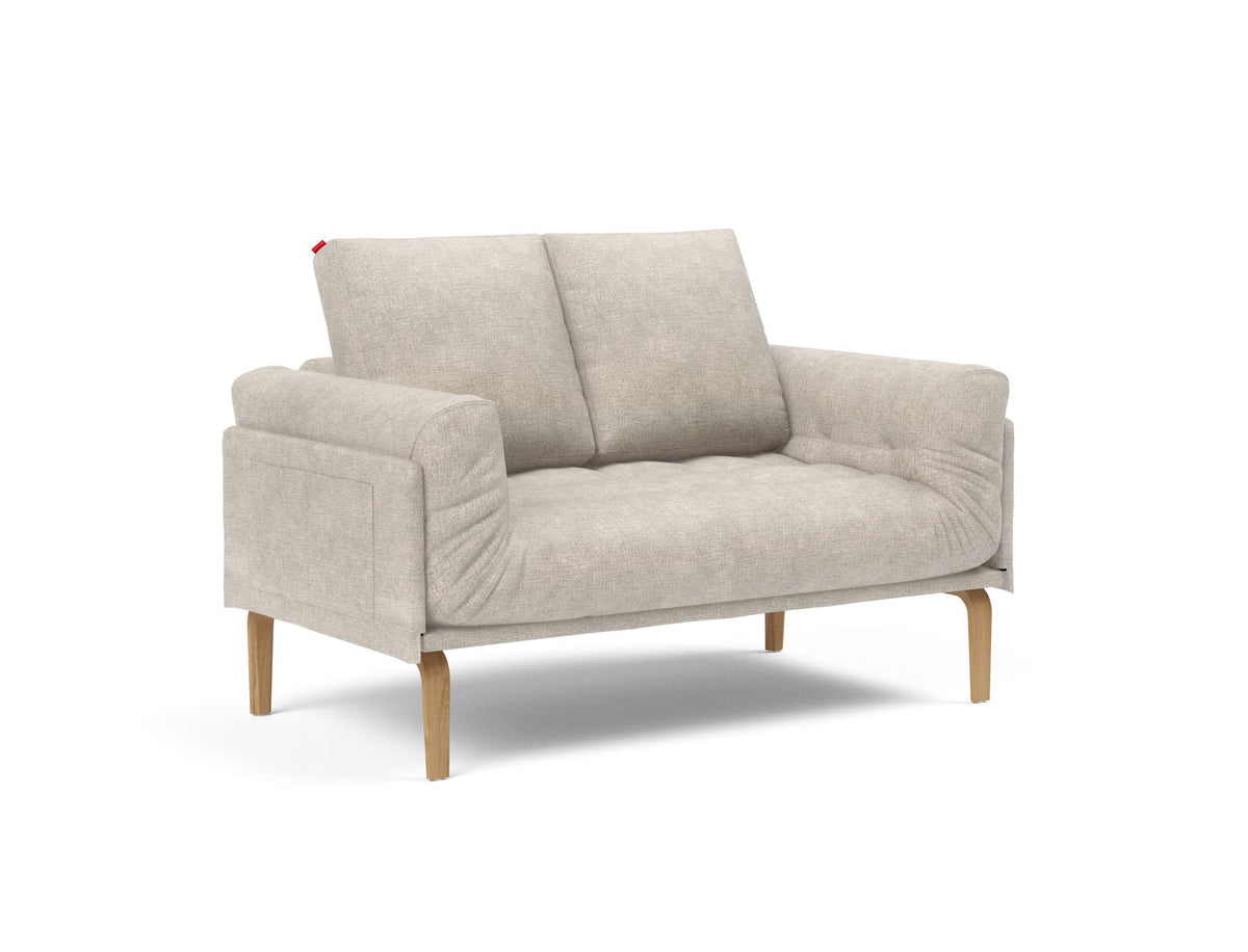 Rollo Bow Klappsofa 80 mit Gestellbezug Classic in 280 Avella Sand präsentiert im Onlineshop von KAQTU Design AG. Bettsofa ist von Innovation Living