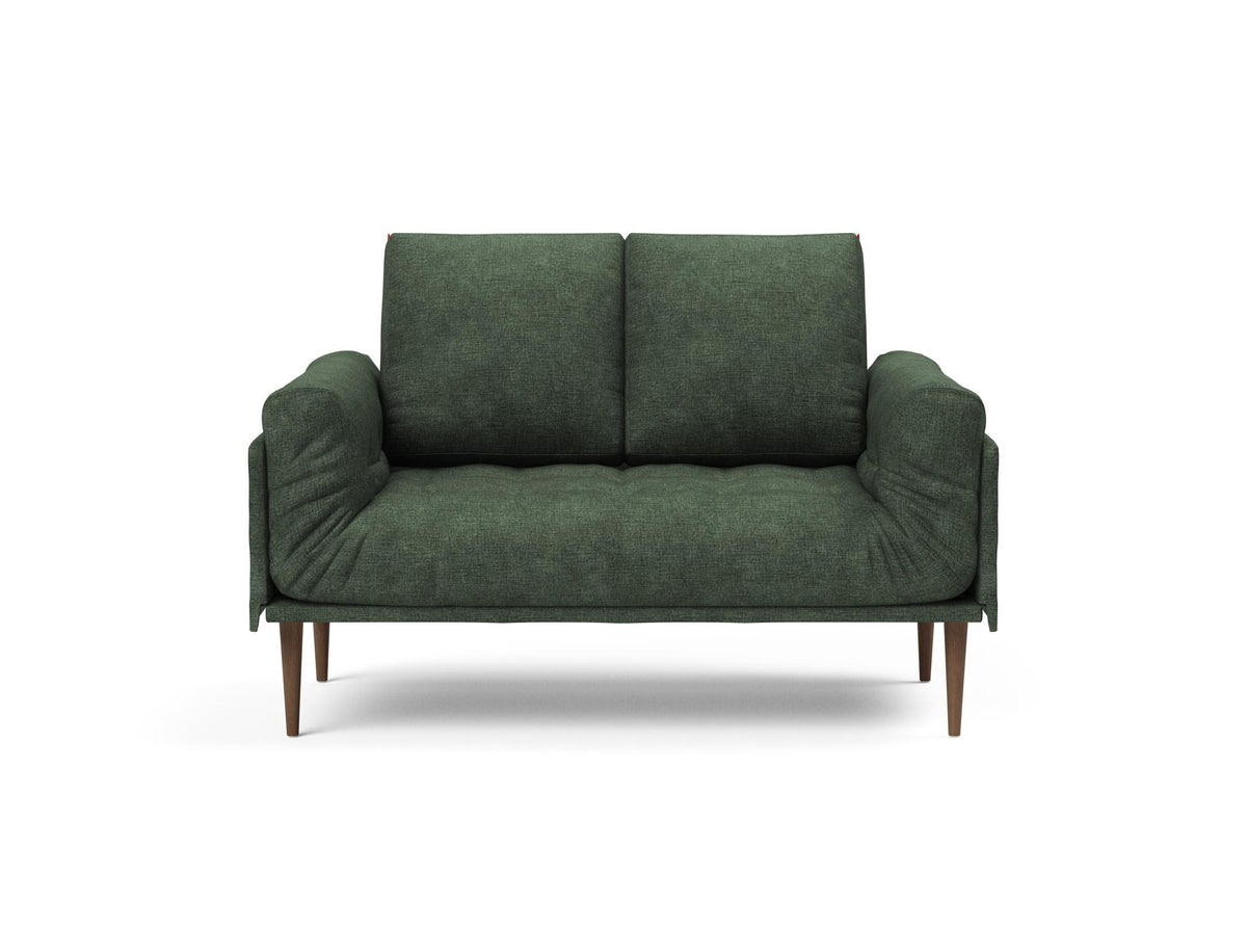 Rollo Styletto Klappsofa 80 mit Gestellbezug Classic in 281 Avella Pine Green präsentiert im Onlineshop von KAQTU Design AG. Bettsofa ist von Innovation Living
