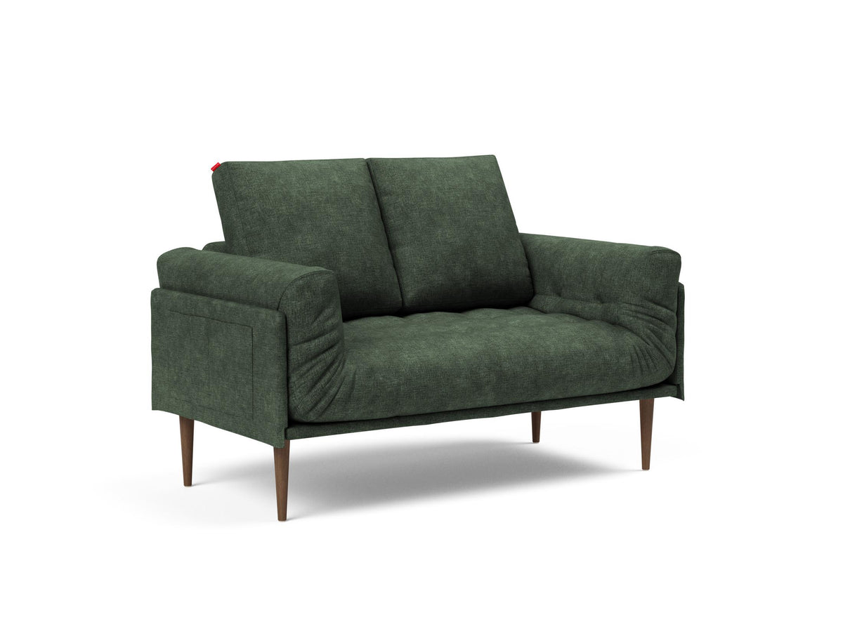 Rollo Styletto Klappsofa 80 mit Gestellbezug Classic in 281 Avella Pine Green präsentiert im Onlineshop von KAQTU Design AG. Bettsofa ist von Innovation Living