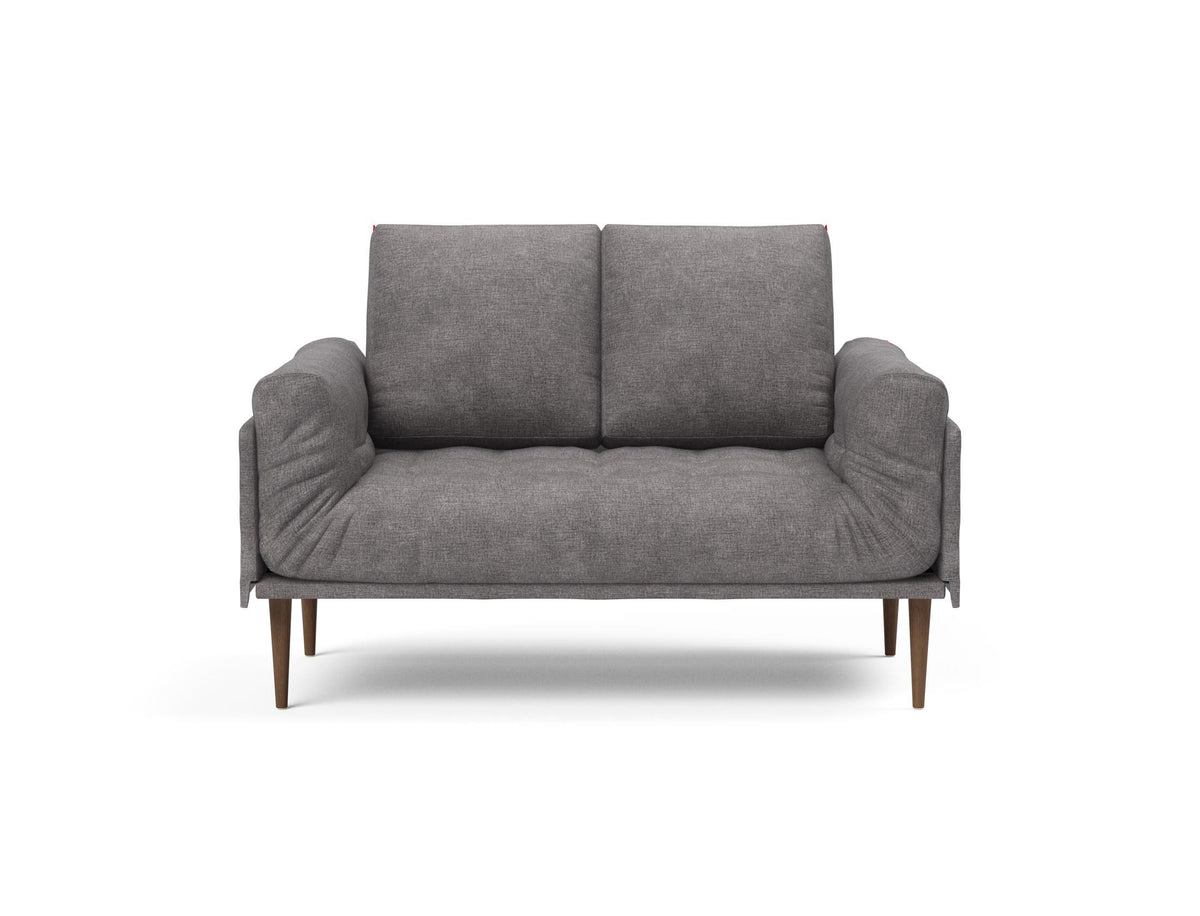 Rollo Styletto Klappsofa 80 mit Gestellbezug Classic in 282 Avella Warm Grey präsentiert im Onlineshop von KAQTU Design AG. Bettsofa ist von Innovation Living