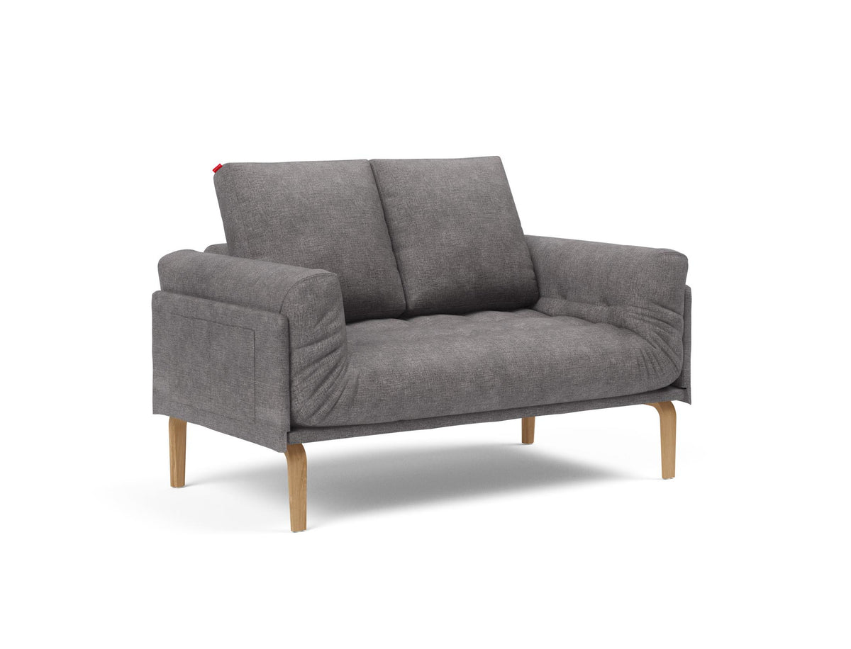 Rollo Bow Klappsofa 80 mit Gestellbezug Classic in 282 Avella Warm Grey präsentiert im Onlineshop von KAQTU Design AG. Bettsofa ist von Innovation Living