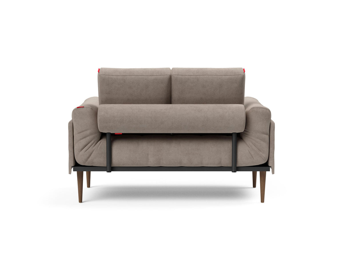 Rollo Styletto Klappsofa 80 mit Gestellbezug Classic in 318 Cordufine Beige präsentiert im Onlineshop von KAQTU Design AG. Bettsofa ist von Innovation Living