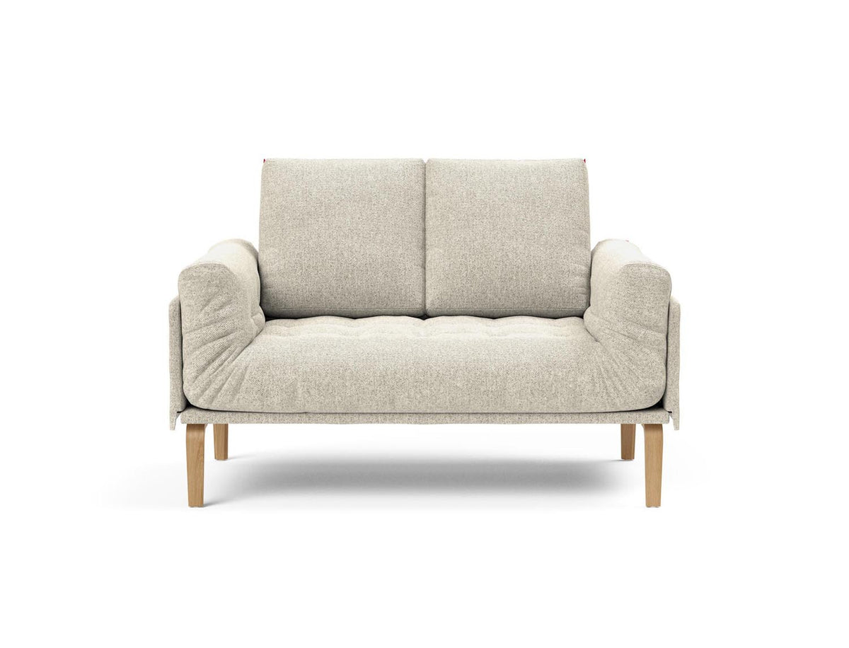 Rollo Bow Klappsofa 80 mit Gestellbezug Classic in 357 Taura Off White präsentiert im Onlineshop von KAQTU Design AG. Bettsofa ist von Innovation Living