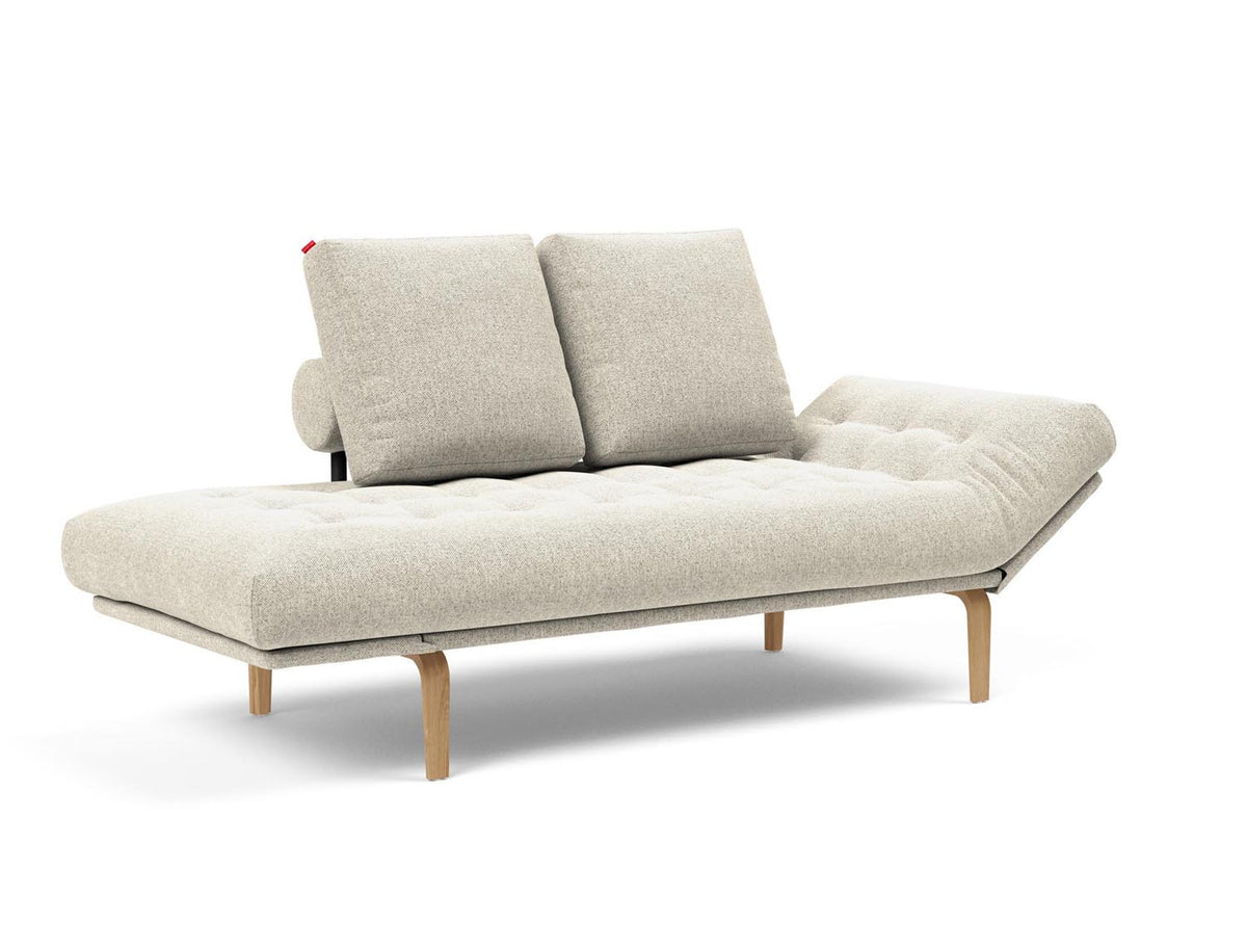 Rollo Bow Klappsofa 80 mit Gestellbezug Classic in 357 Taura Off White präsentiert im Onlineshop von KAQTU Design AG. Bettsofa ist von Innovation Living
