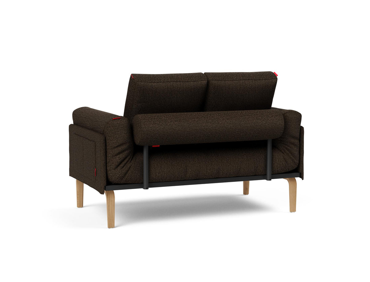 Rollo Bow Klappsofa 80 mit Gestellbezug Classic in 358 Taura Chocco präsentiert im Onlineshop von KAQTU Design AG. Bettsofa ist von Innovation Living