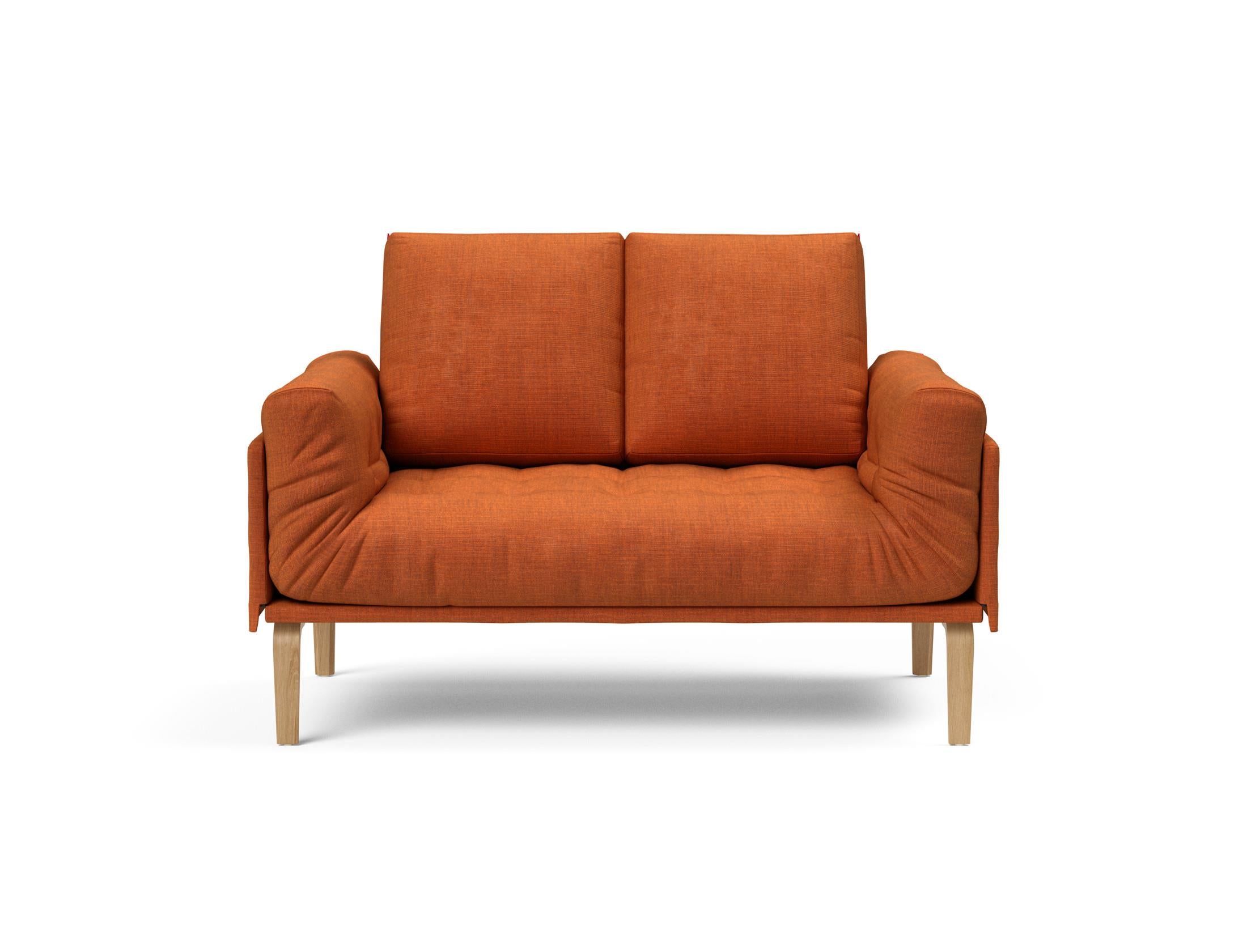 Entdecken Sie das Rollo Bow Klappsofa 80 von Innovation Living – stilvolles Design trifft auf Funktionalität mit hochwertigem Classic-Bezug.