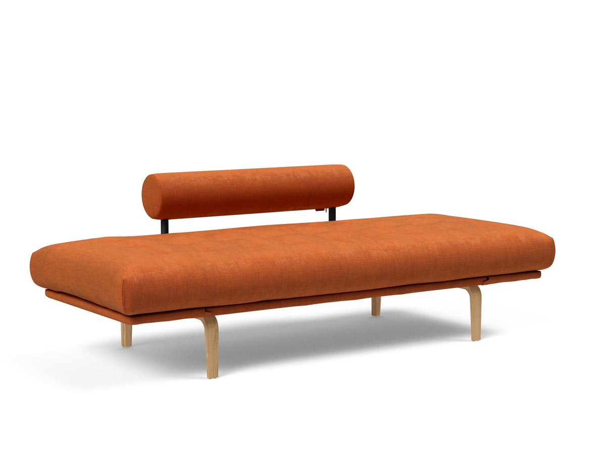 Rollo Bow Klappsofa 80 mit Gestellbezug Classic in 412 Esina Rust Orange präsentiert im Onlineshop von KAQTU Design AG. Bettsofa ist von Innovation Living