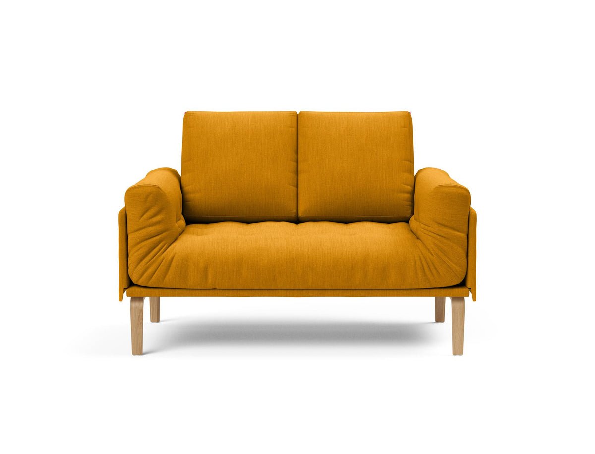 Rollo Bow Klappsofa 80 mit Gestellbezug Classic in 507 Elegance Burned Curry präsentiert im Onlineshop von KAQTU Design AG. Bettsofa ist von Innovation Living