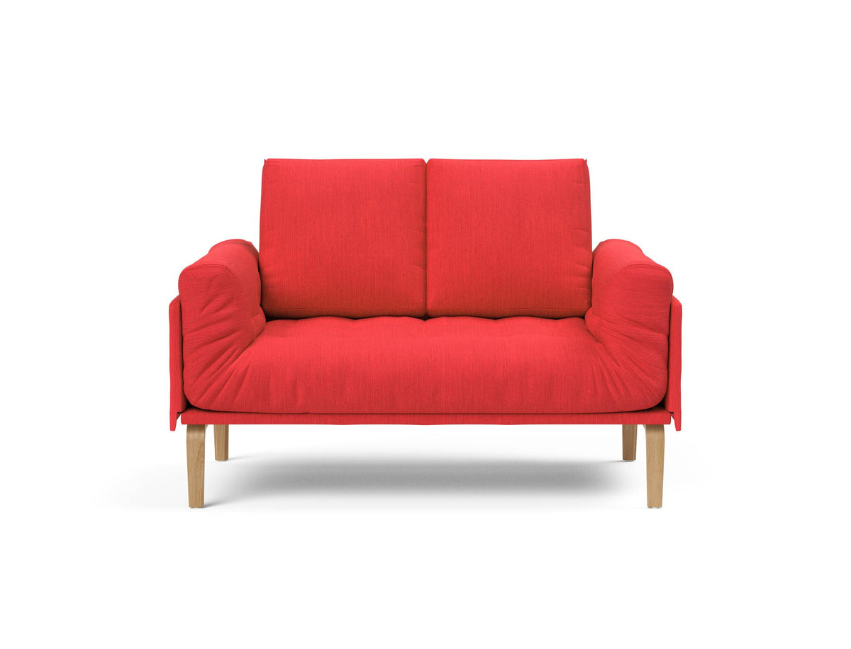 Rollo Bow Klappsofa 80 mit Gestellbezug Classic in 511 Elegance Red präsentiert im Onlineshop von KAQTU Design AG. Bettsofa ist von Innovation Living