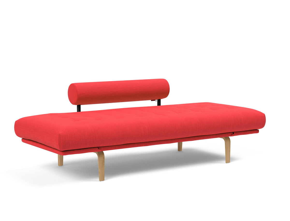 Rollo Bow Klappsofa 80 mit Gestellbezug Classic in 511 Elegance Red präsentiert im Onlineshop von KAQTU Design AG. Bettsofa ist von Innovation Living