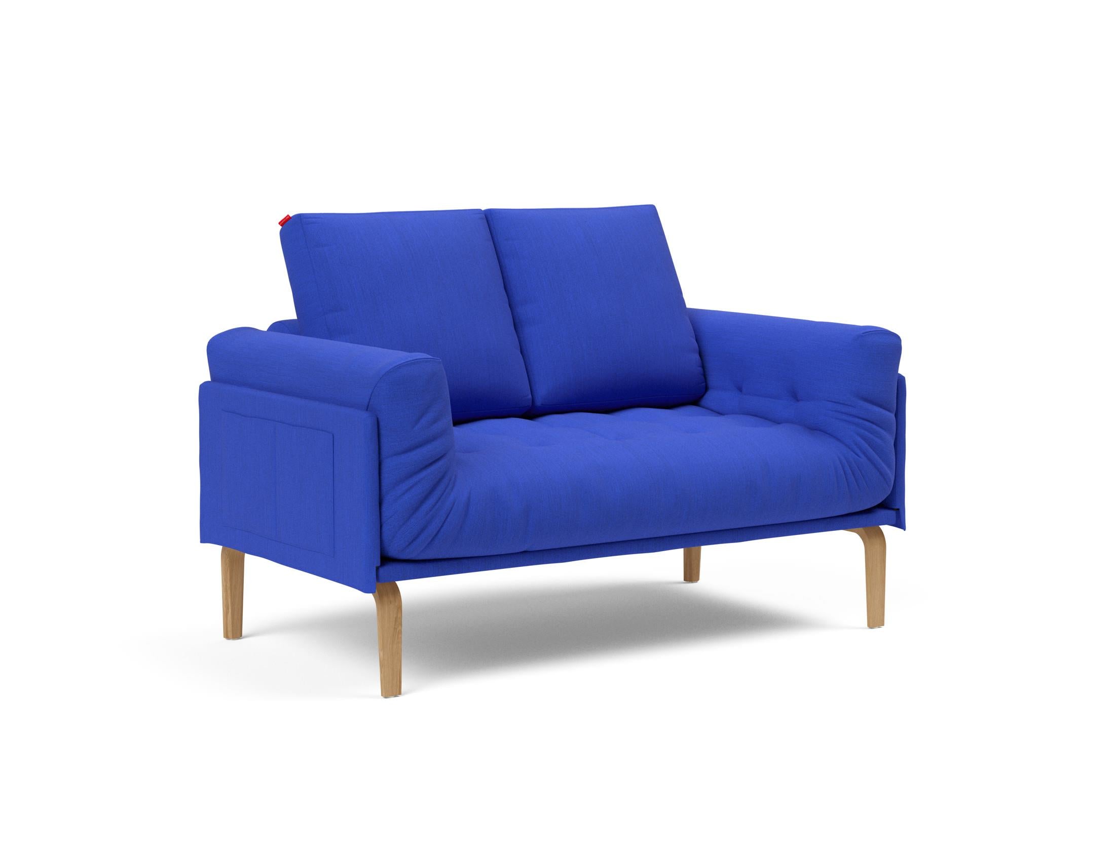 Entdecken Sie das Rollo Bow Klappsofa 80 von Innovation Living – stilvolles Design und vielseitige Nutzung vereinen sich im hochwertigen Classic-Gestellbezug.