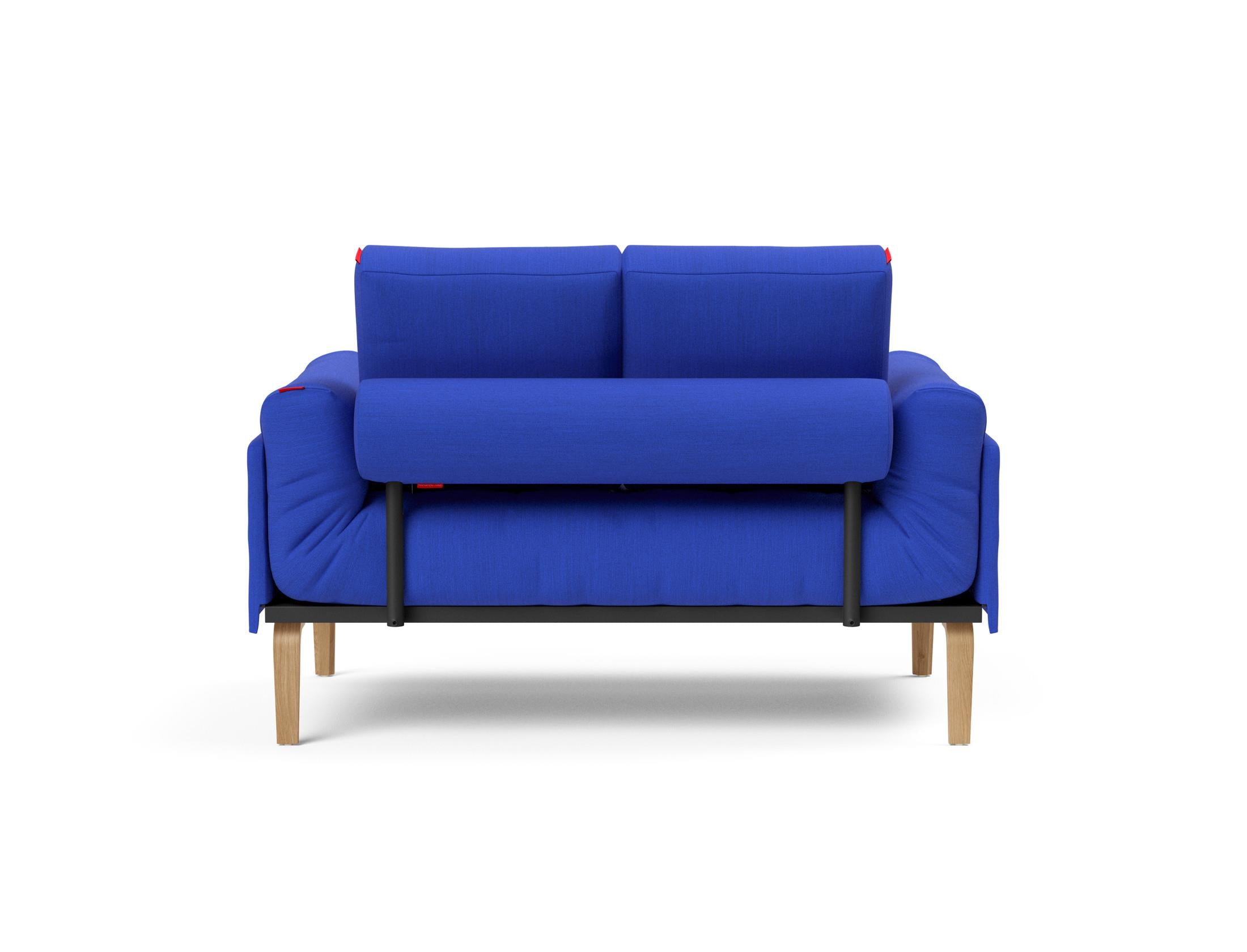 Entdecken Sie das Rollo Bow Klappsofa 80 von Innovation Living – stilvolles Design und vielseitige Nutzung dank hochwertigem Classic-Gestellbezug.