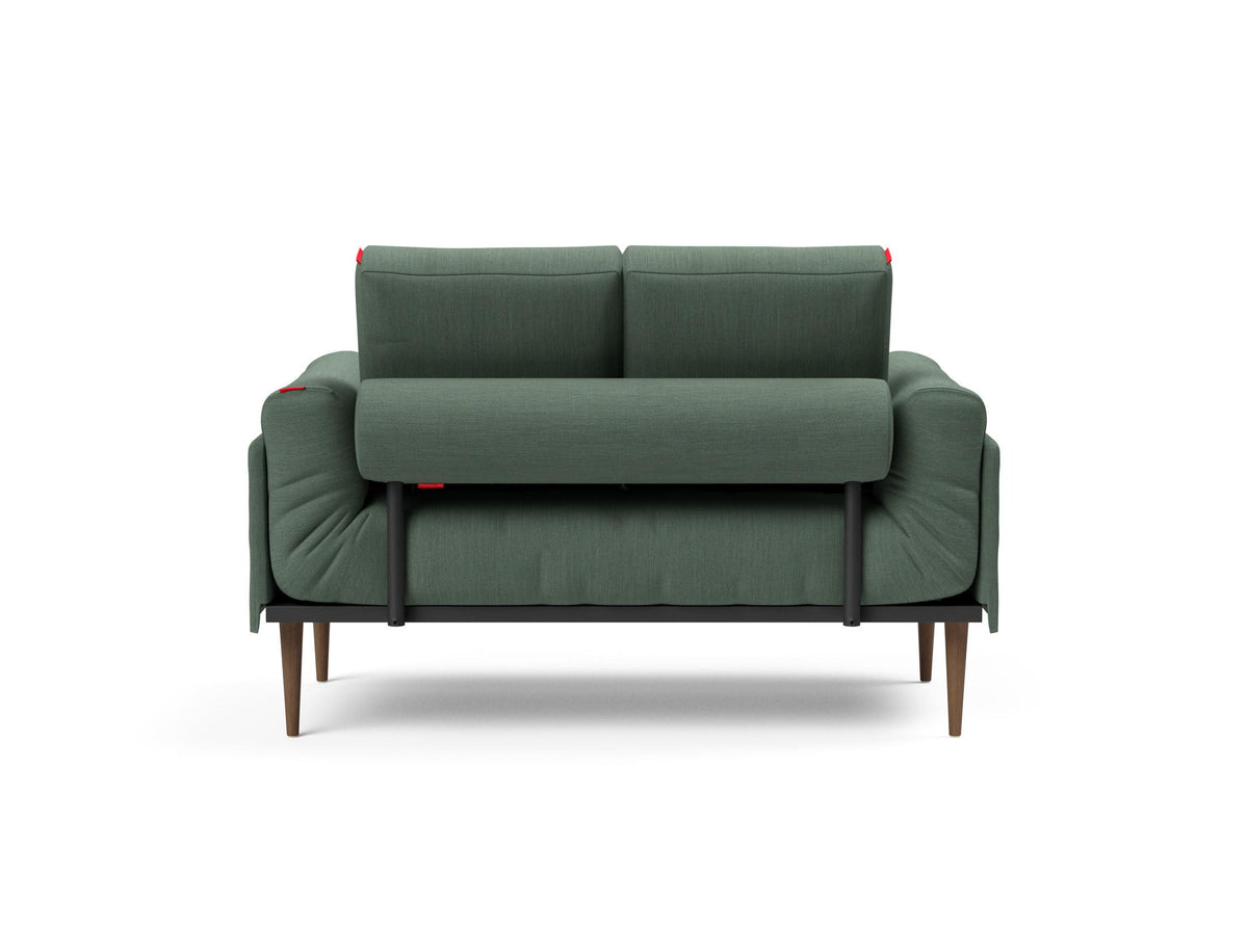 Rollo Styletto Klappsofa 80 mit Gestellbezug Classic in 518 Elegance Green präsentiert im Onlineshop von KAQTU Design AG. Bettsofa ist von Innovation Living