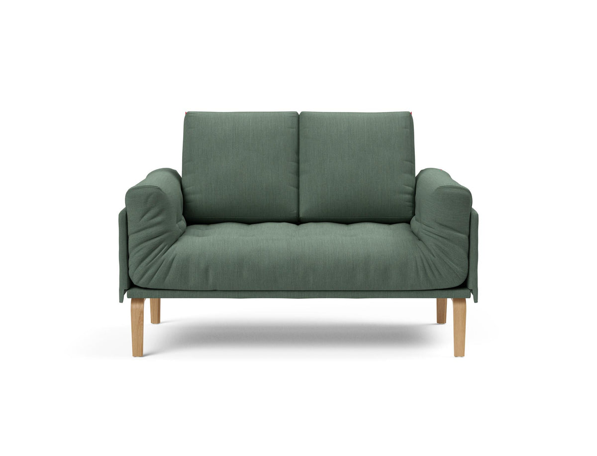 Rollo Bow Klappsofa 80 mit Gestellbezug Classic in 518 Elegance Green präsentiert im Onlineshop von KAQTU Design AG. Bettsofa ist von Innovation Living