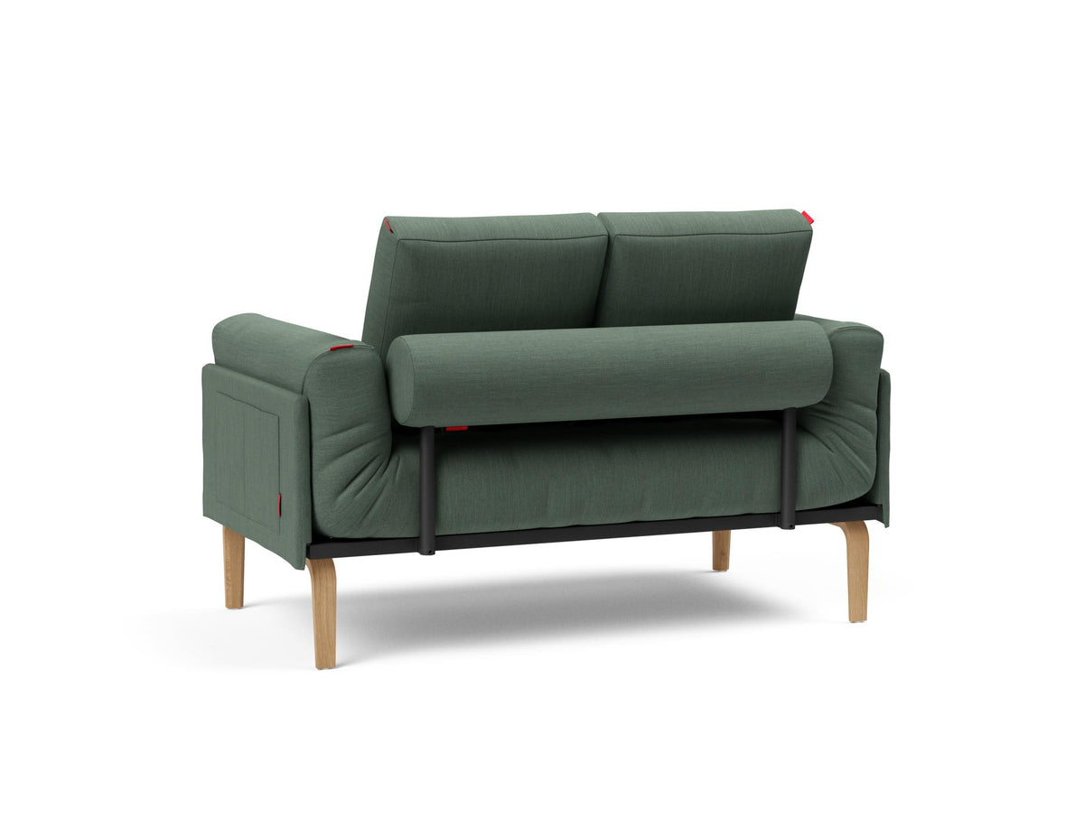 Rollo Bow Klappsofa 80 mit Gestellbezug Classic in 518 Elegance Green präsentiert im Onlineshop von KAQTU Design AG. Bettsofa ist von Innovation Living
