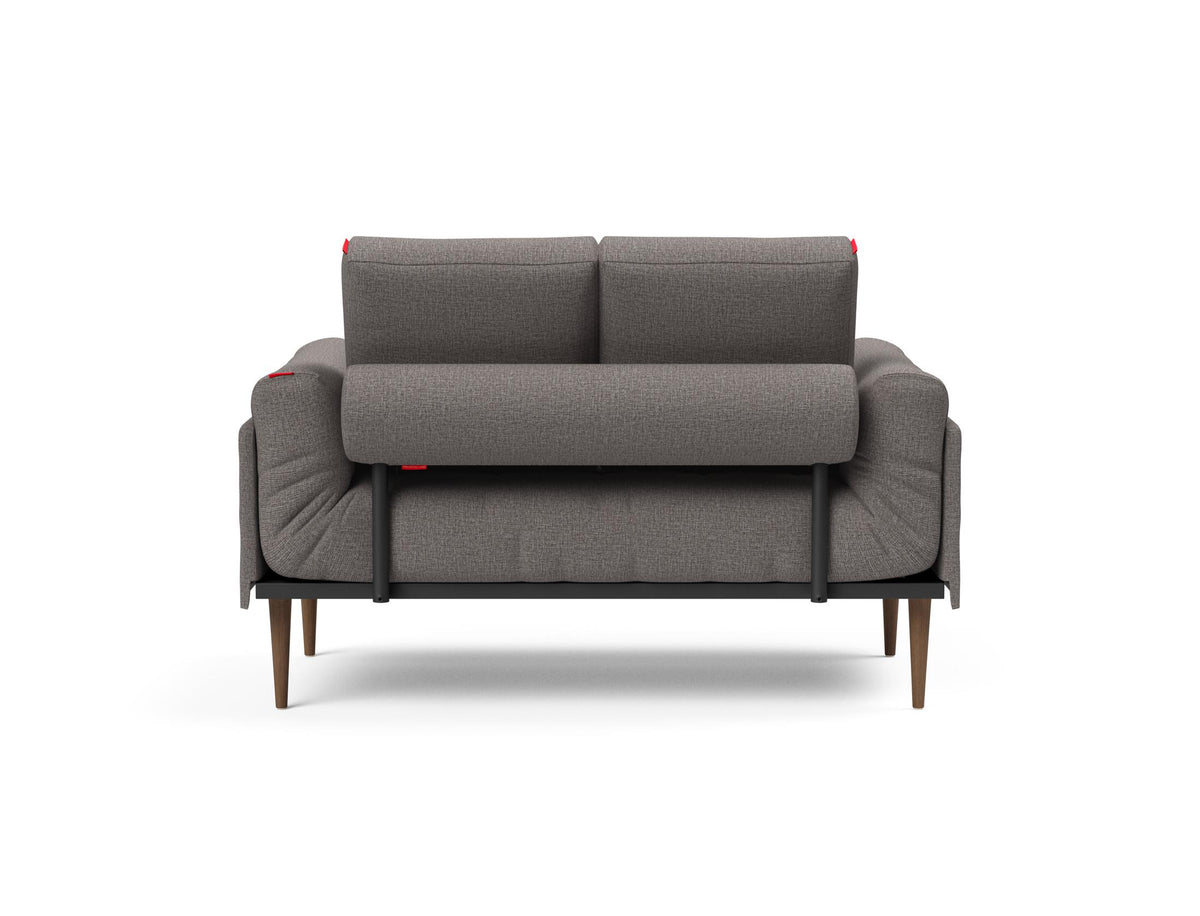 Rollo Styletto Klappsofa 80 mit Gestellbezug Classic in 521 Mixed Dance Grey präsentiert im Onlineshop von KAQTU Design AG. Bettsofa ist von Innovation Living