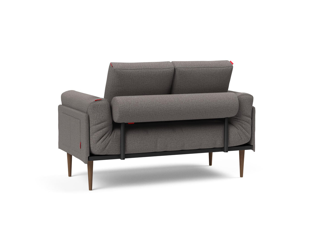 Rollo Styletto Klappsofa 80 mit Gestellbezug Classic in 521 Mixed Dance Grey präsentiert im Onlineshop von KAQTU Design AG. Bettsofa ist von Innovation Living