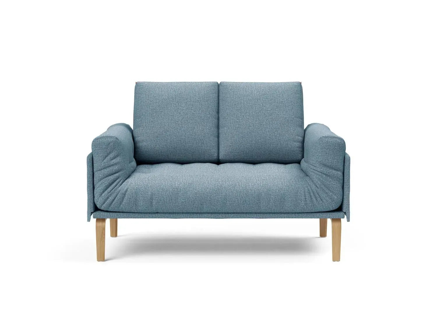 Entdecken Sie das Rollo Bow Klappsofa 80 von Innovation Living: Stilvolles, platzsparendes Sofa mit elegantem Gestellbezug für jeden Raum.