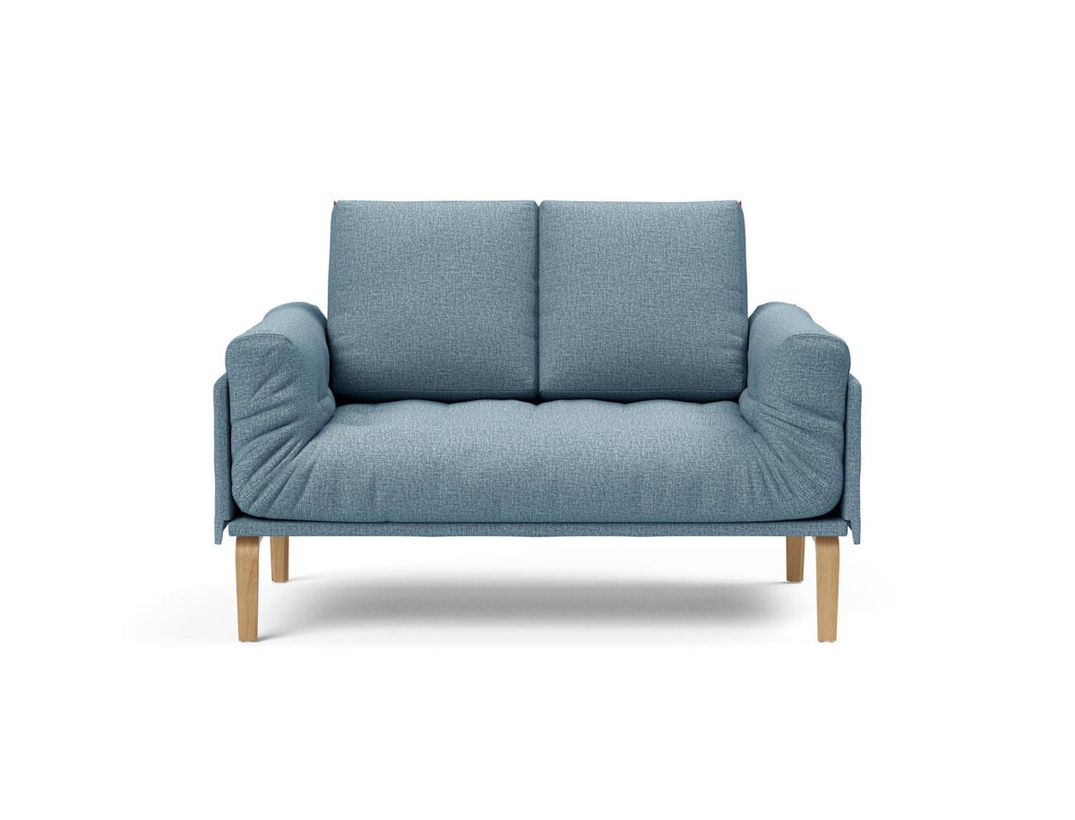 Rollo Bow Klappsofa 80 mit Gestellbezug Classic in 525 Mixed Dance Light Blue präsentiert im Onlineshop von KAQTU Design AG. Bettsofa ist von Innovation Living
